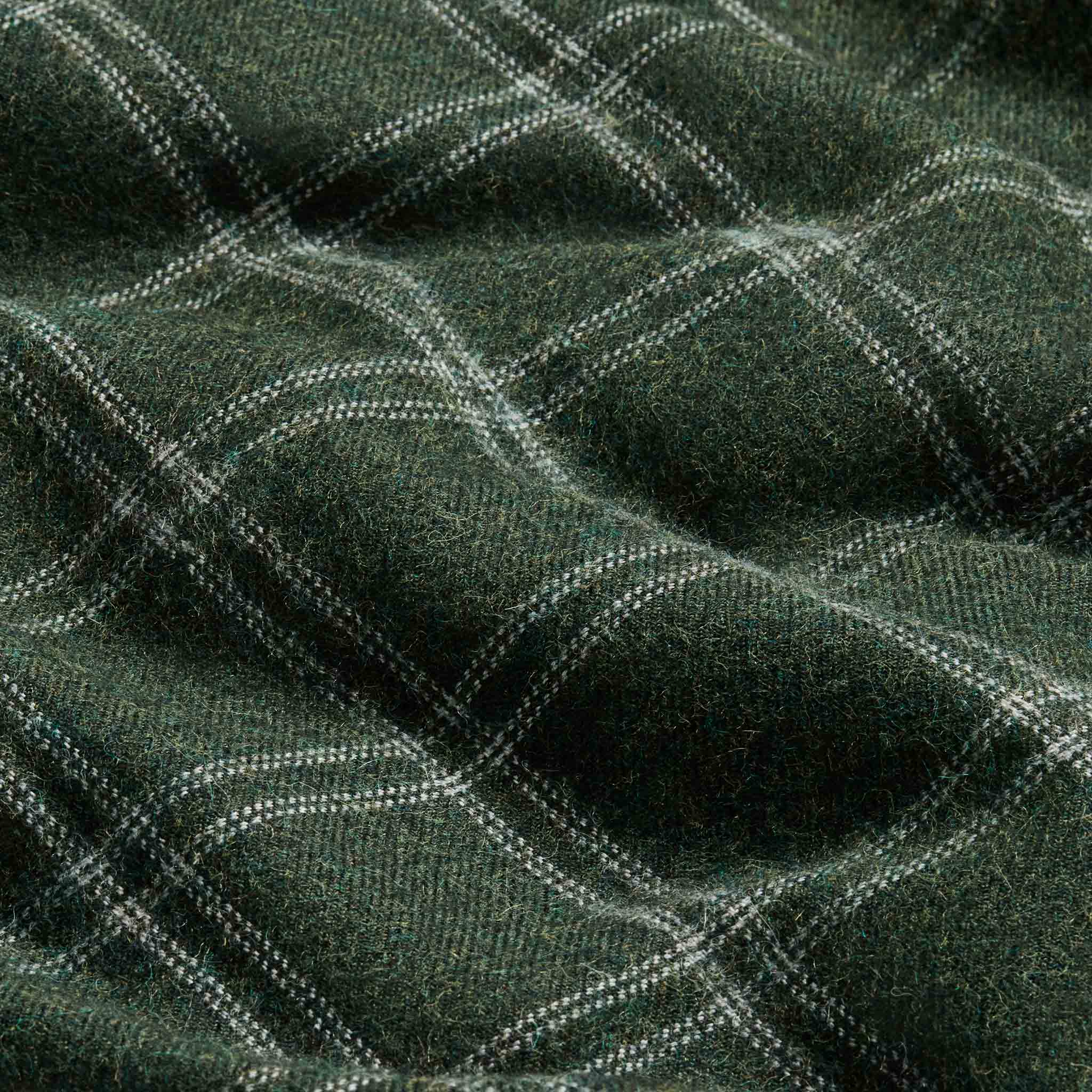 Alpaca Windowpane Throw Blanket - Last Call - Image 10