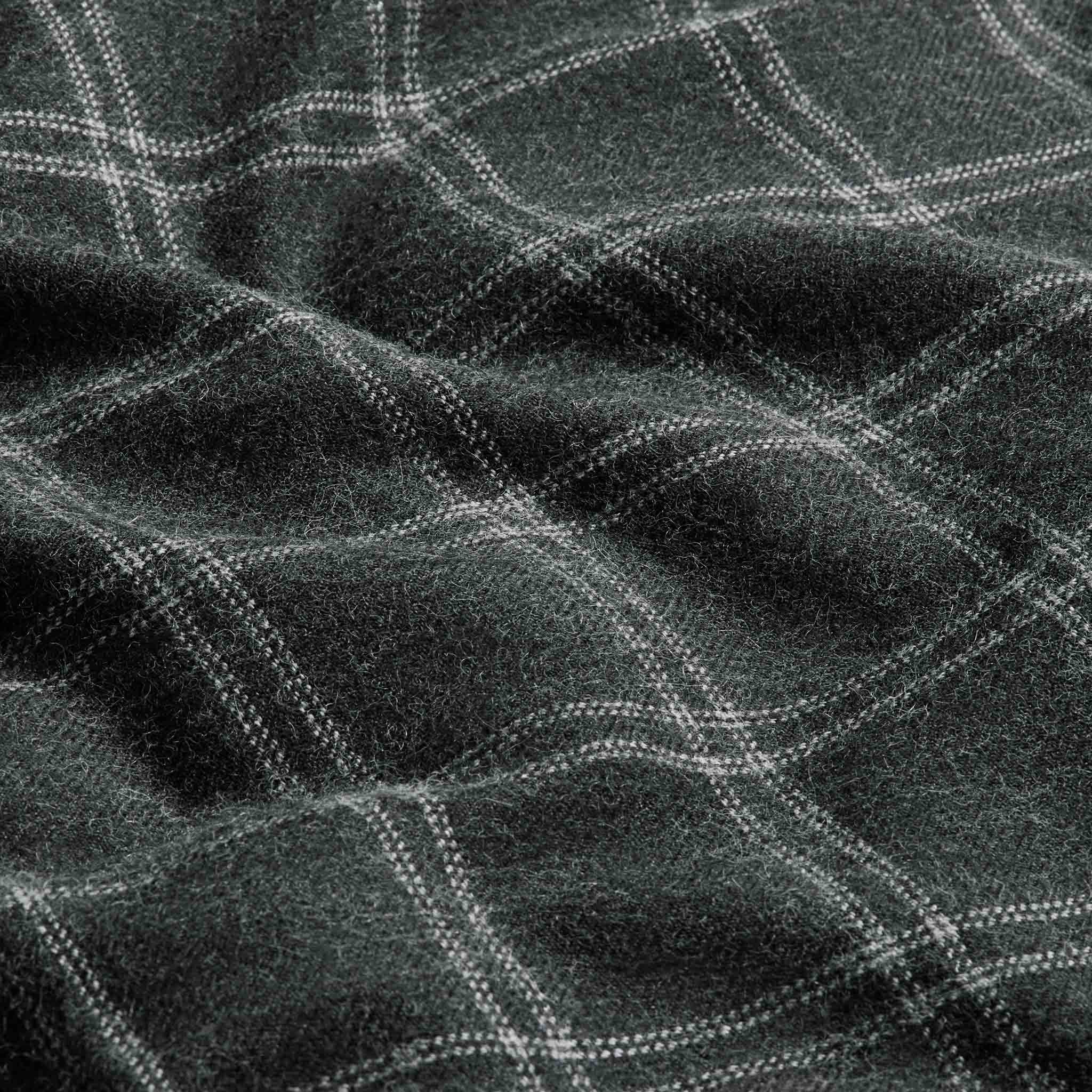 Alpaca Windowpane Throw Blanket - Last Call - Image 5