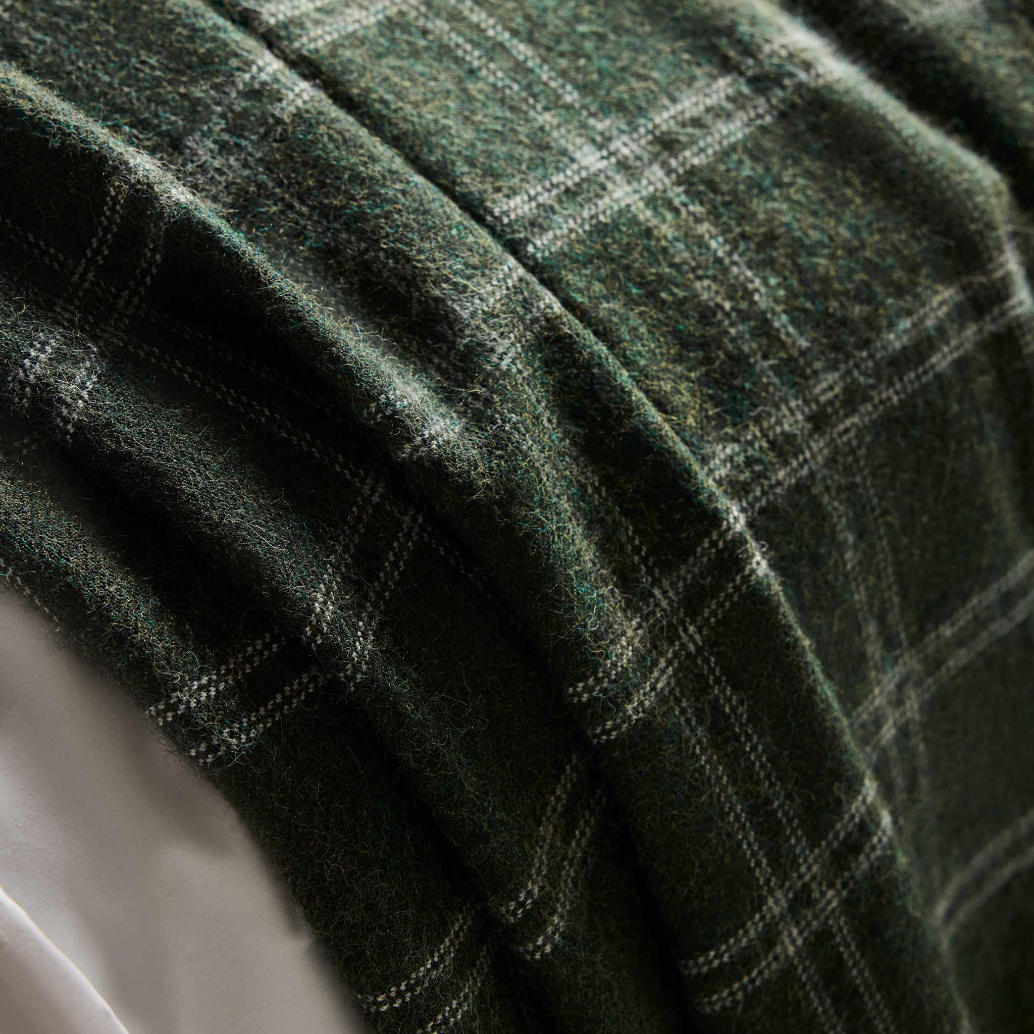 Alpaca Windowpane Throw Blanket - Last Call - Image 7