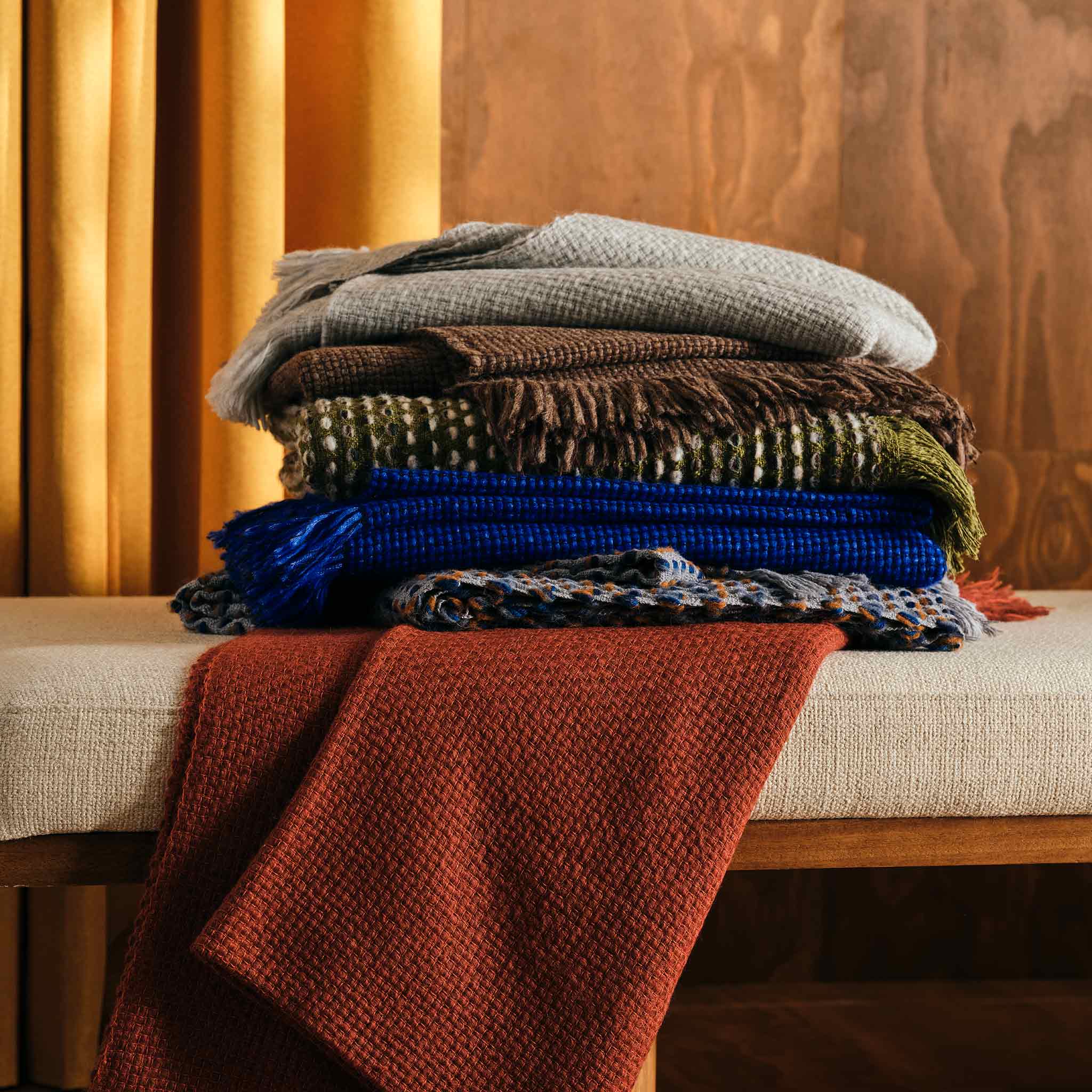 Basketweave Alpaca Throw Blanket - Image 12
