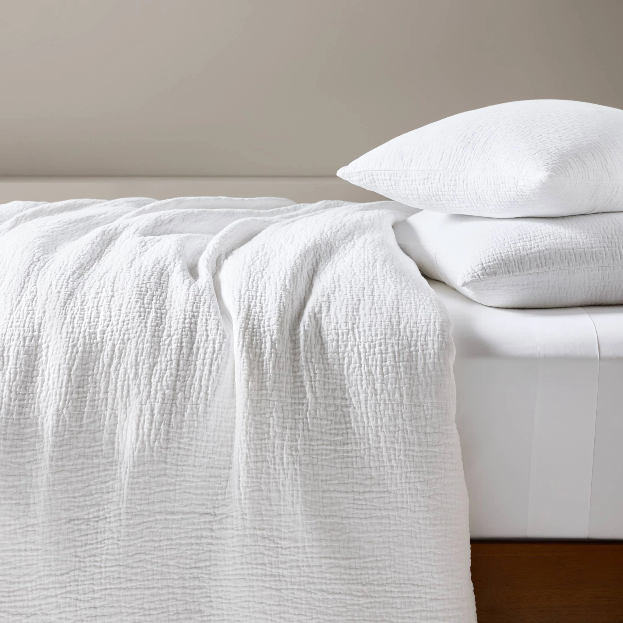 Breezeweave Crinkle Cotton Duvet Cover - Image 5