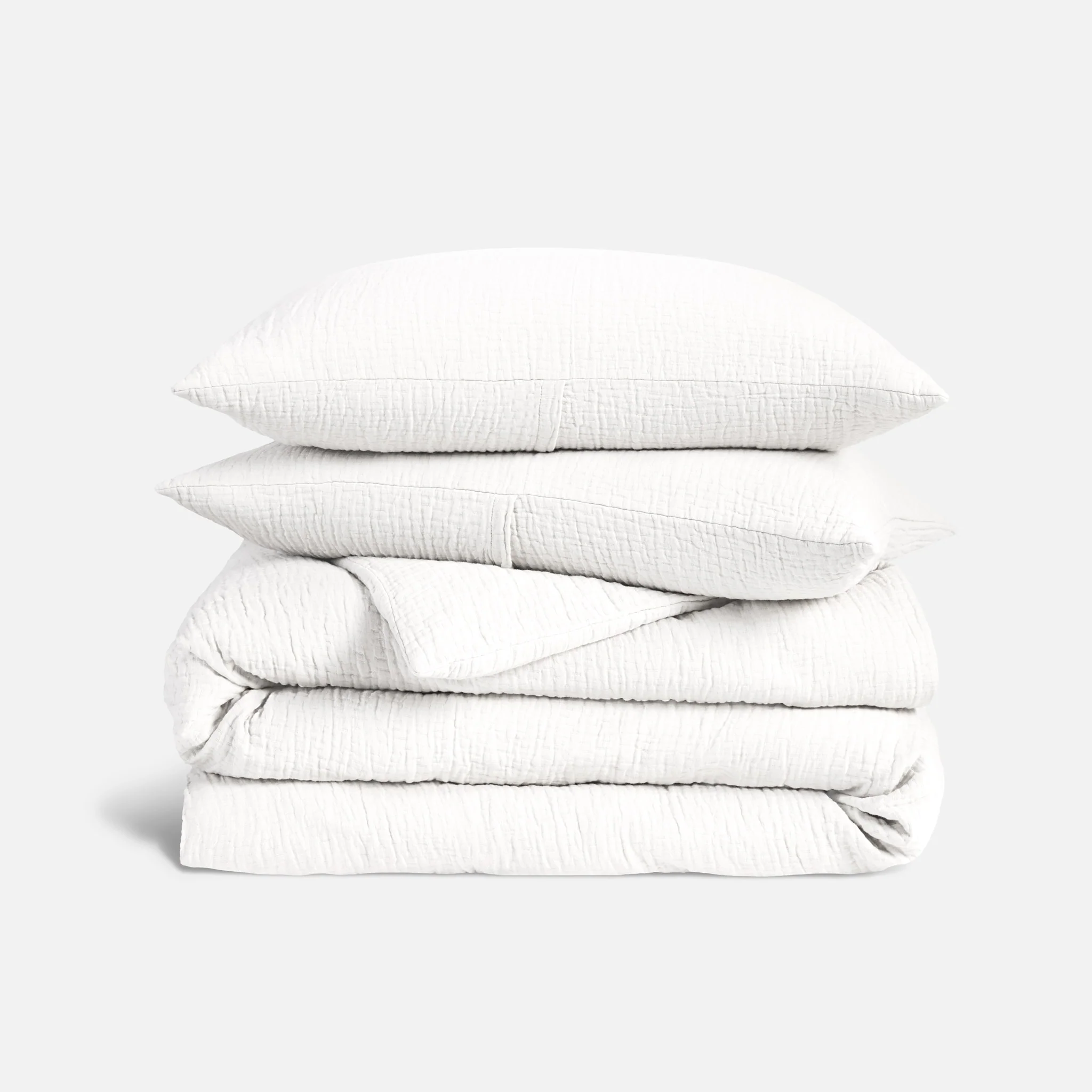 Breezeweave Crinkle Cotton Duvet Set - Image 9