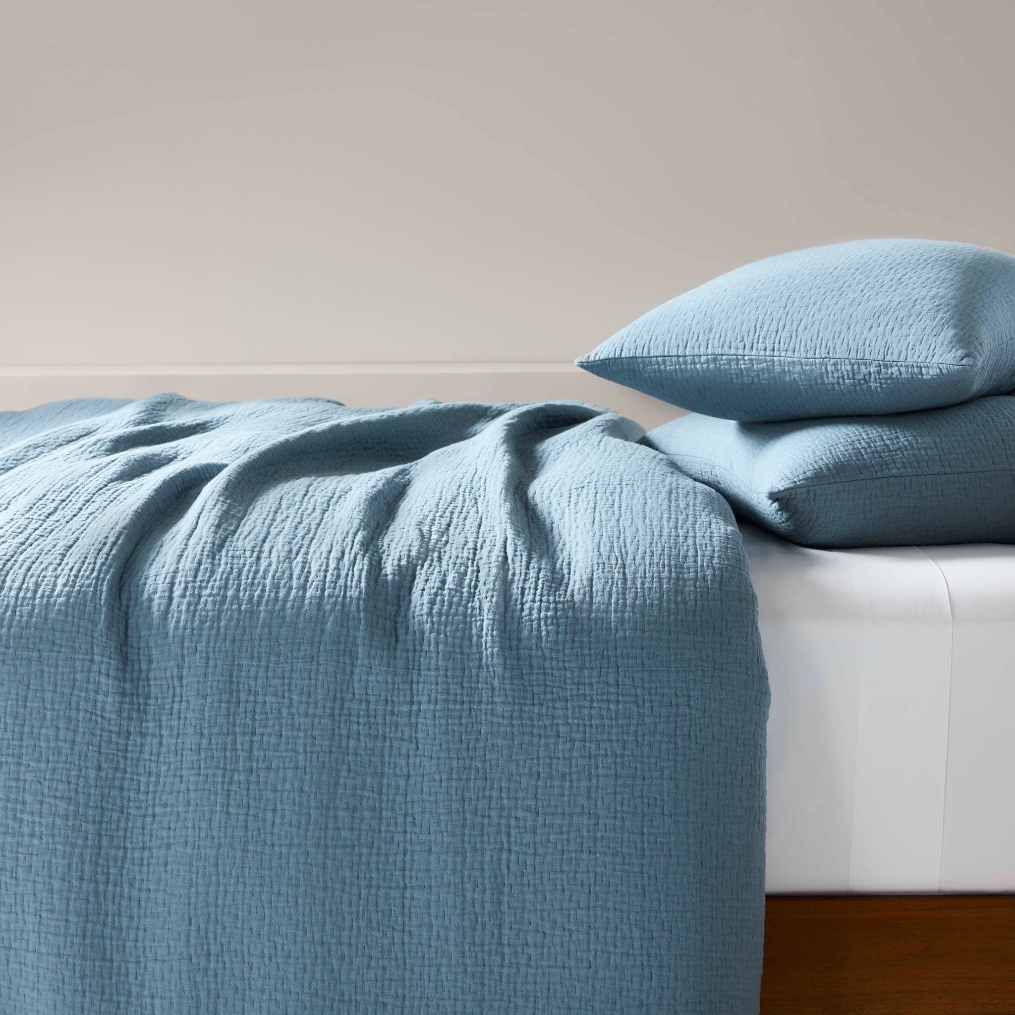 Breezeweave Crinkle Cotton Sham Set - Image 10