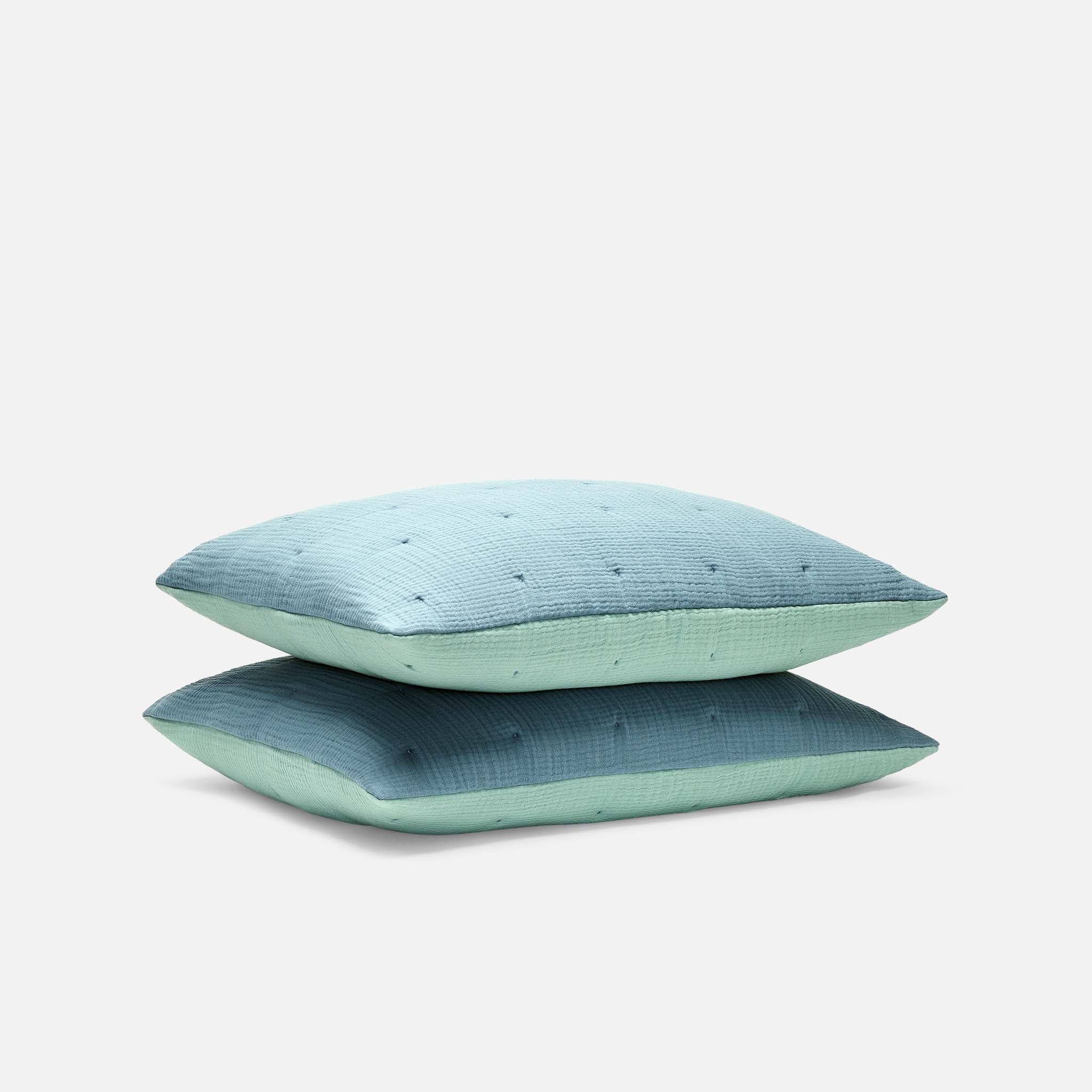 Breezeweave Reversible Cotton Sham Set - Image 2