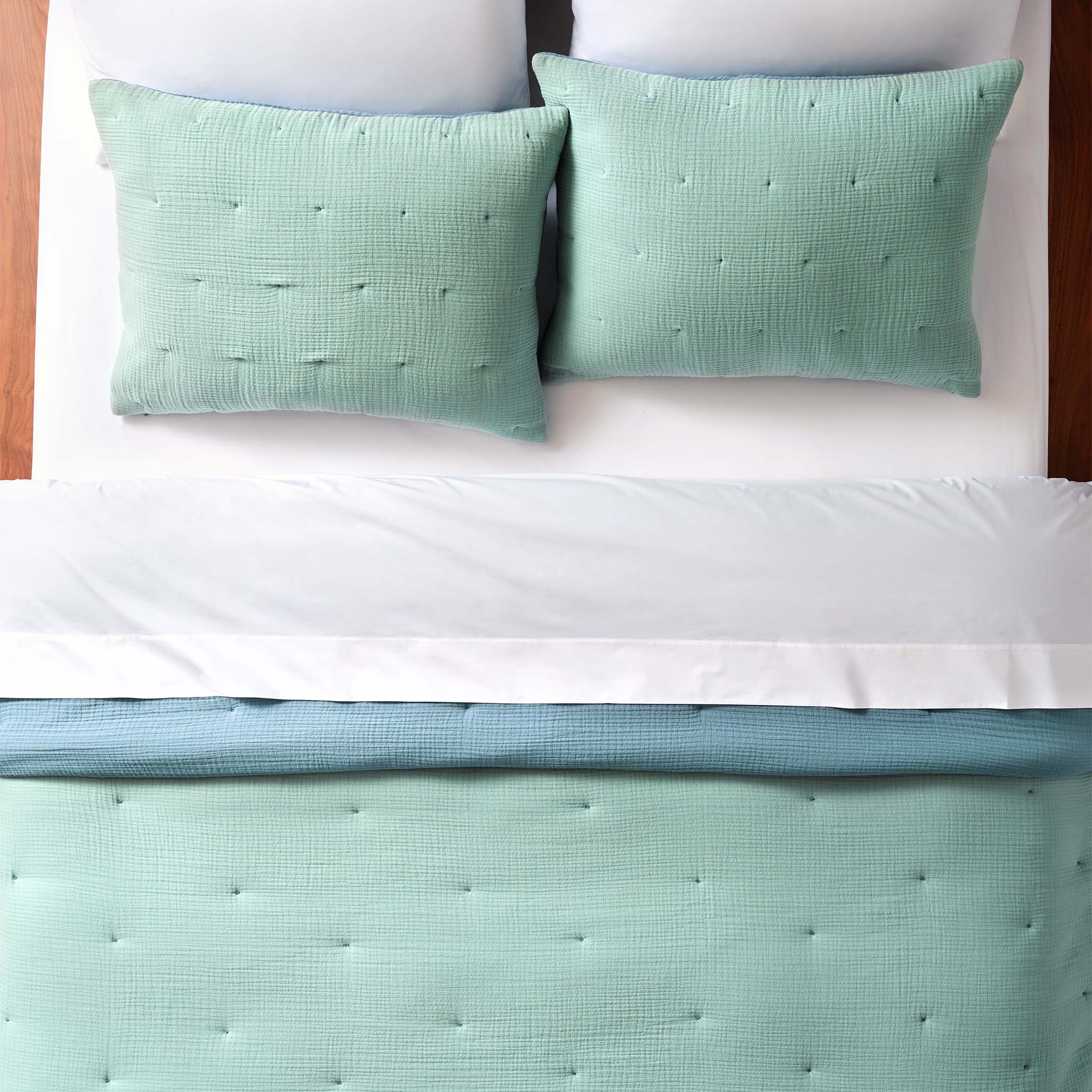 Breezeweave Reversible Cotton Sham Set - Image 27