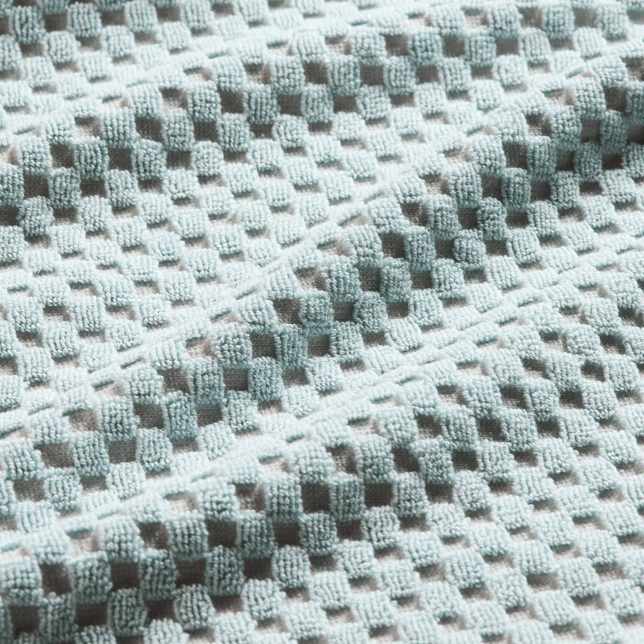 Checkered Jacquard Bath Sheets Set of 2 - Last Call - Image 8