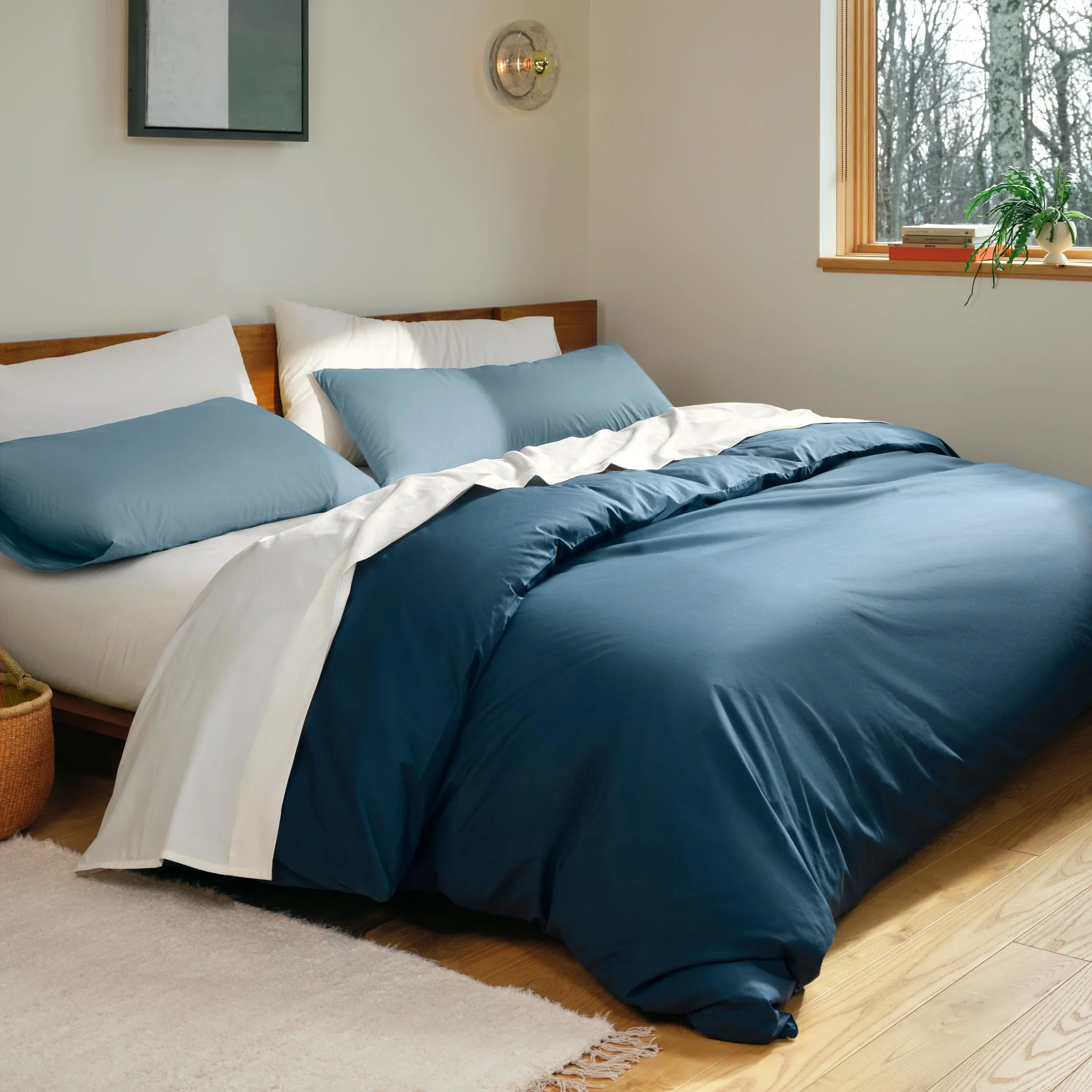 Classic Percale Duvet Set - Image 36