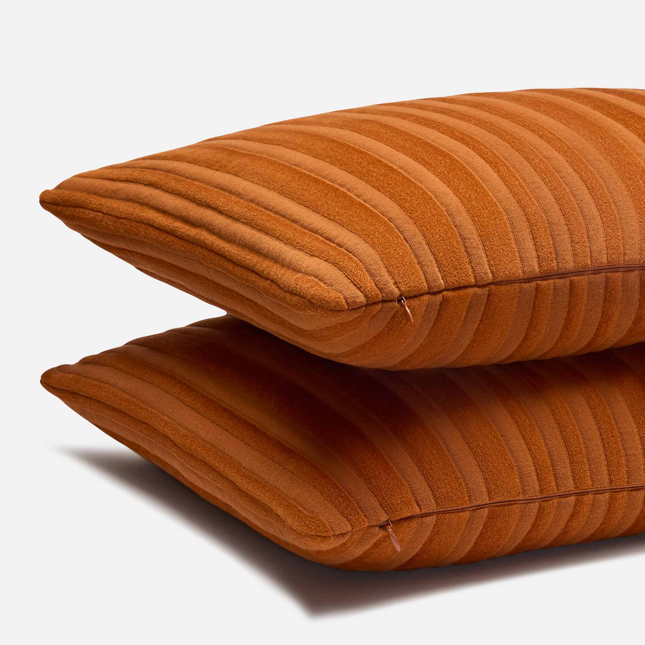 Cozy Ribbed Quilted Shams - Last Call - Image 4