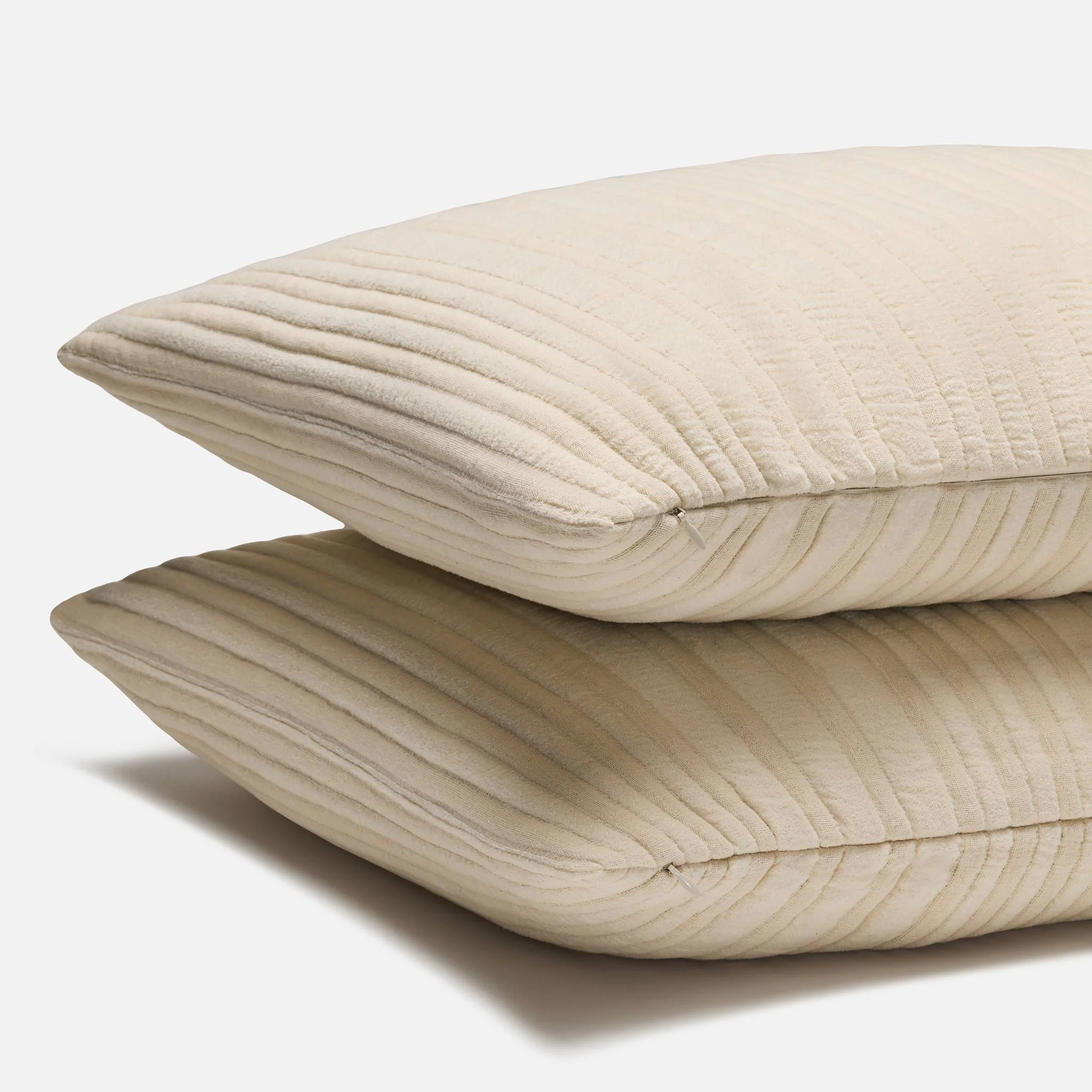 Cozy Ribbed Quilted Shams - Last Call - Image 8