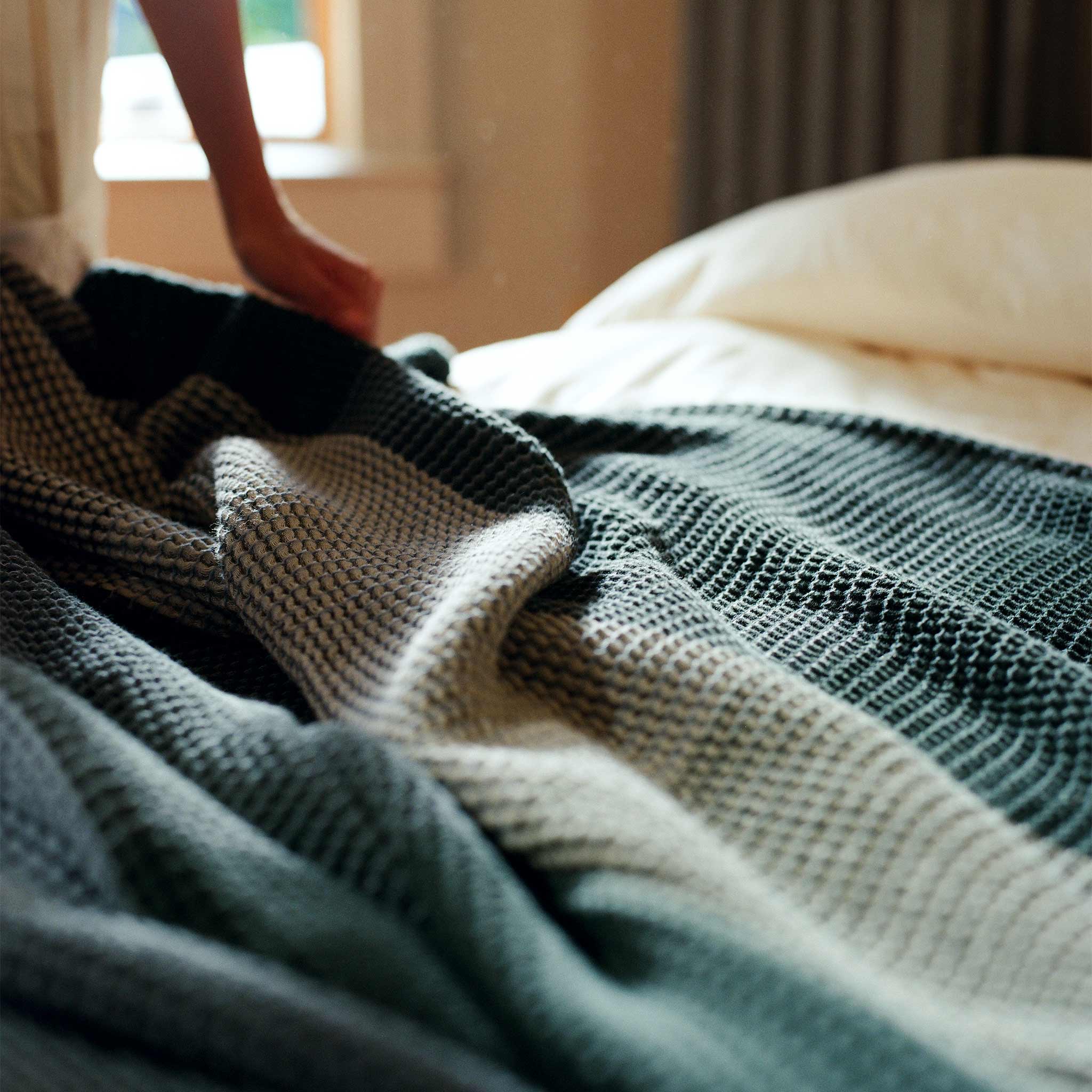 Dreamweave Waffle Bed Blanket - Last Call - Image 57