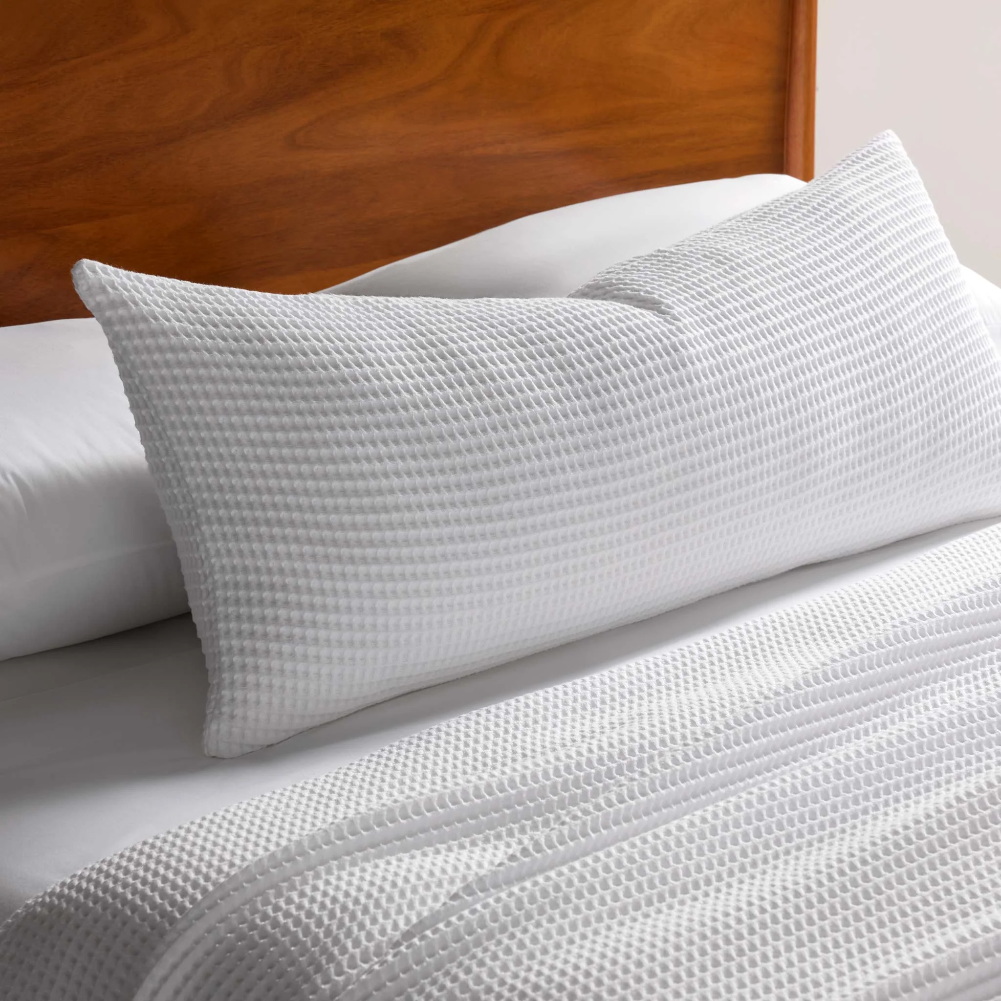 Dreamweave Waffle Lumbar Pillow Cover - Image 12