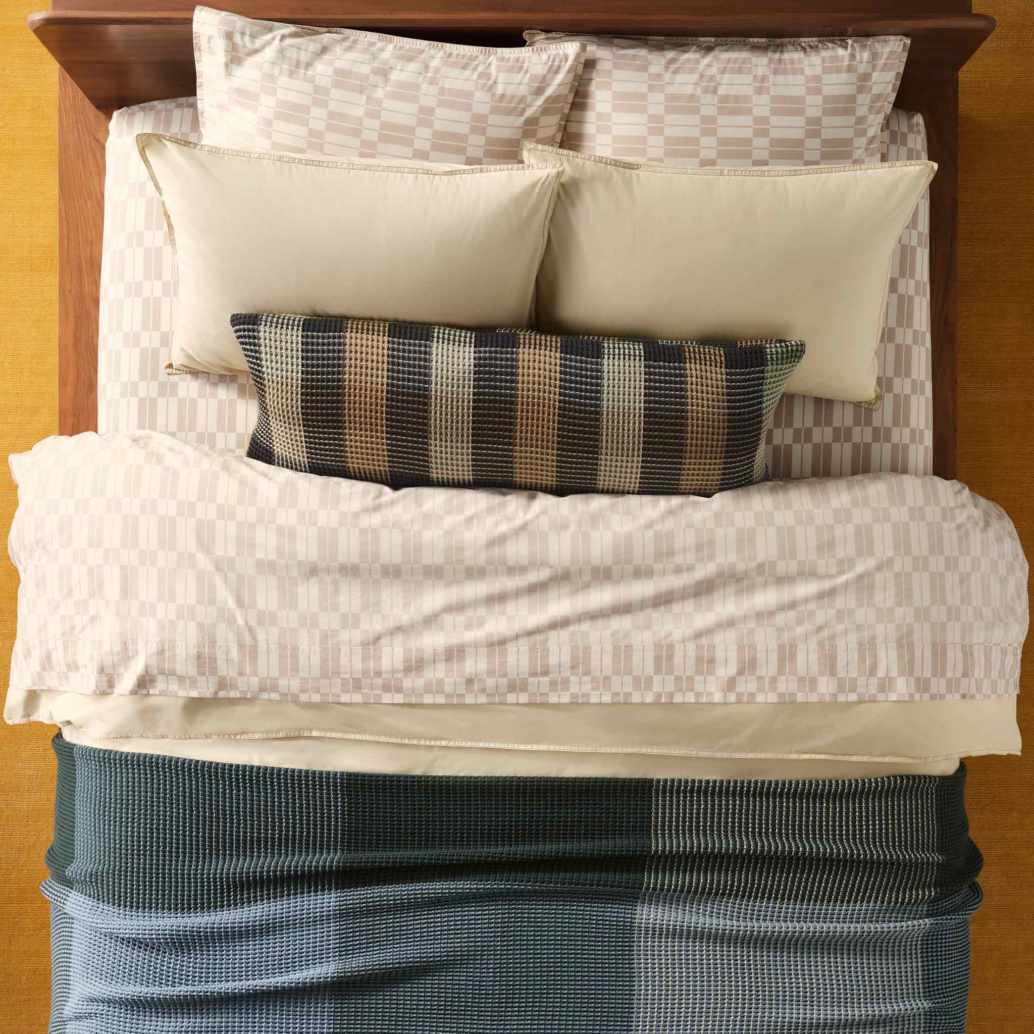 Dreamweave Waffle Lumbar Pillow Cover - Image 39