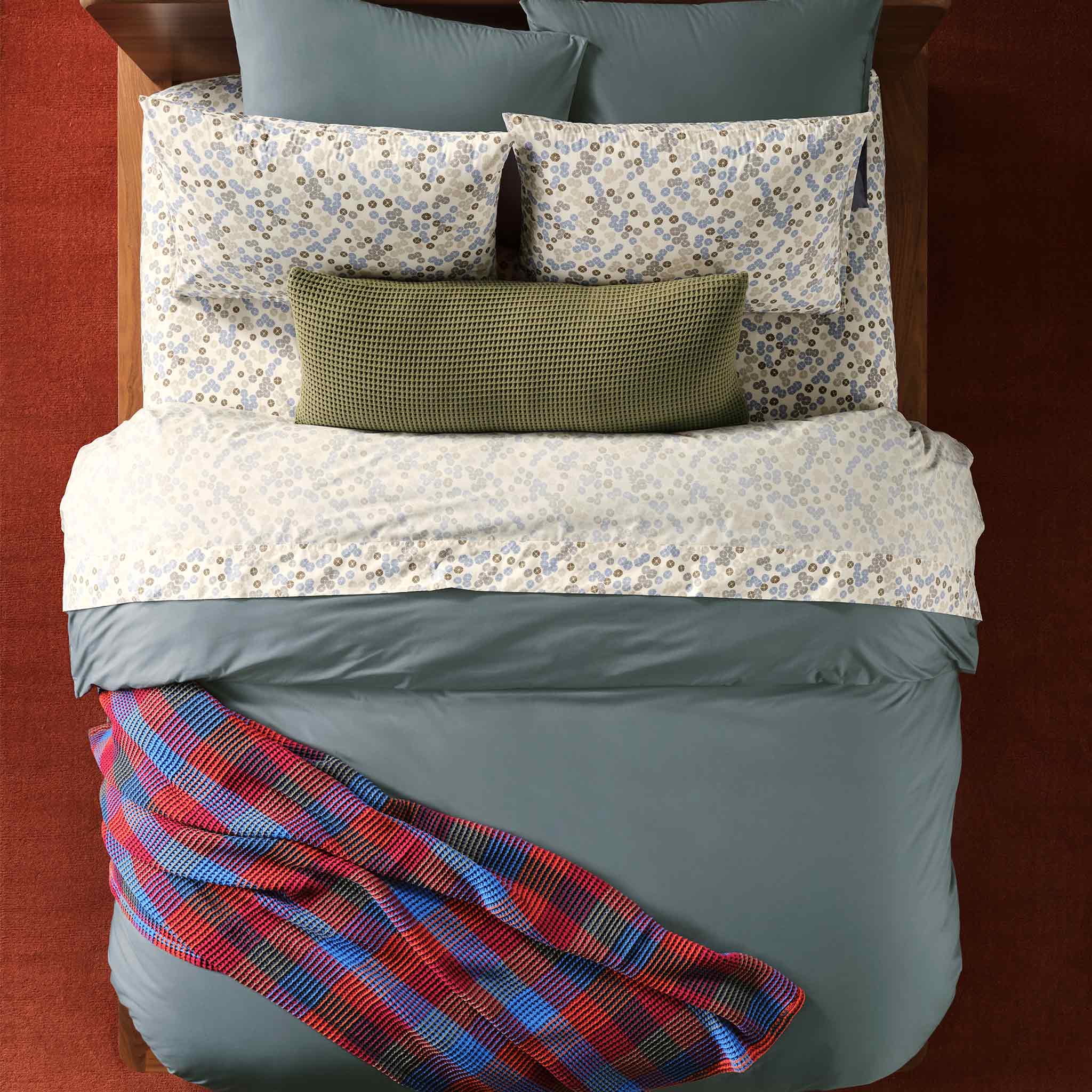 Dreamweave Waffle Lumbar Pillow Cover - Image 40