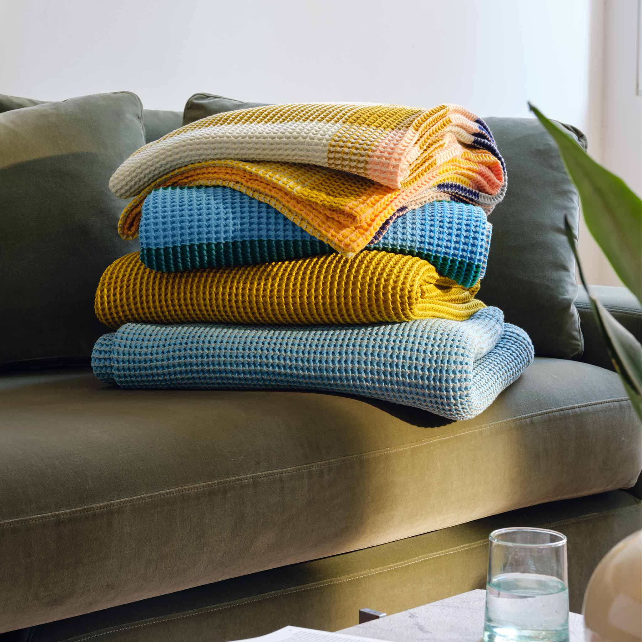 Dreamweave Waffle Throw Blanket - Image 93