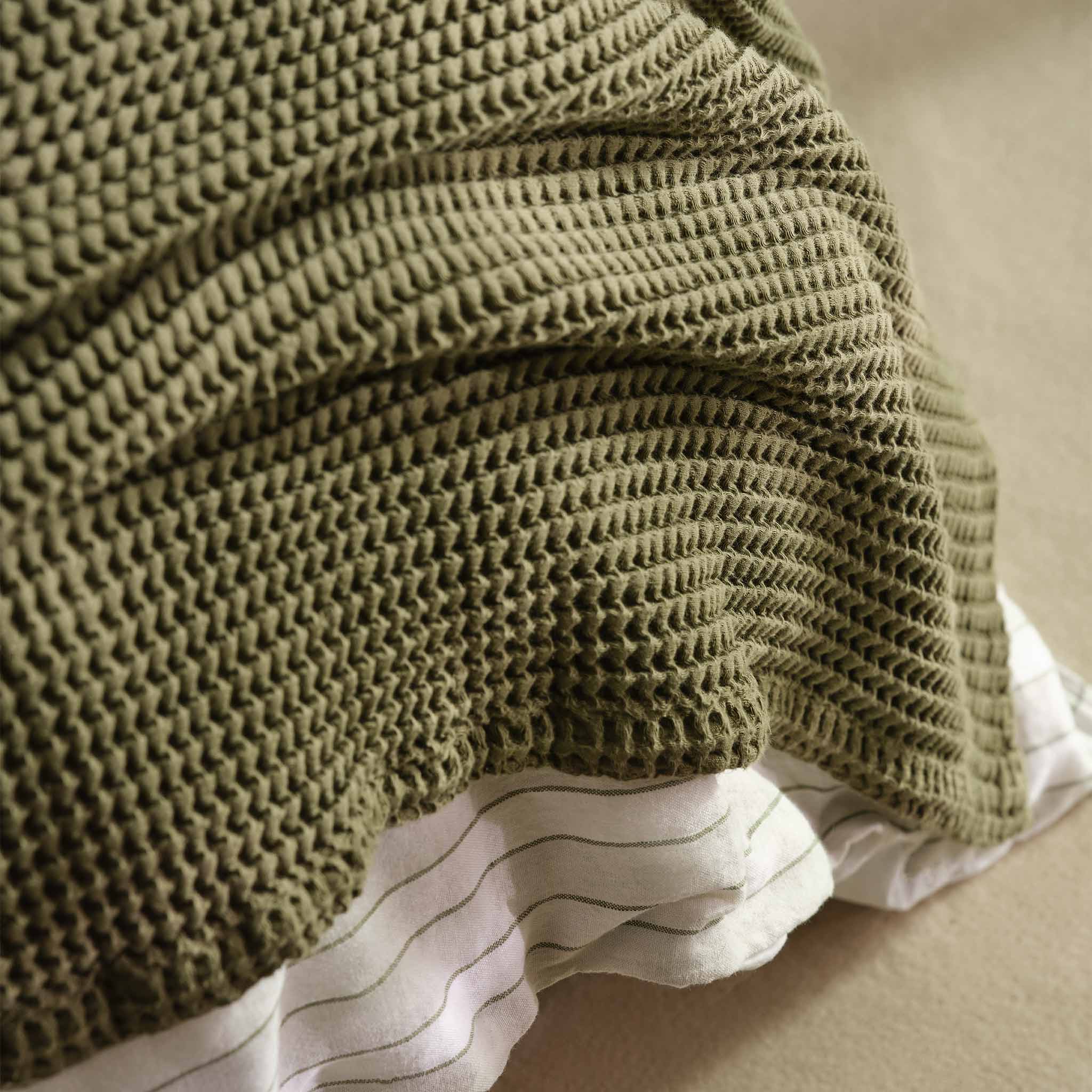 Dreamweave Waffle Throw Blanket - Last Call - Image 6