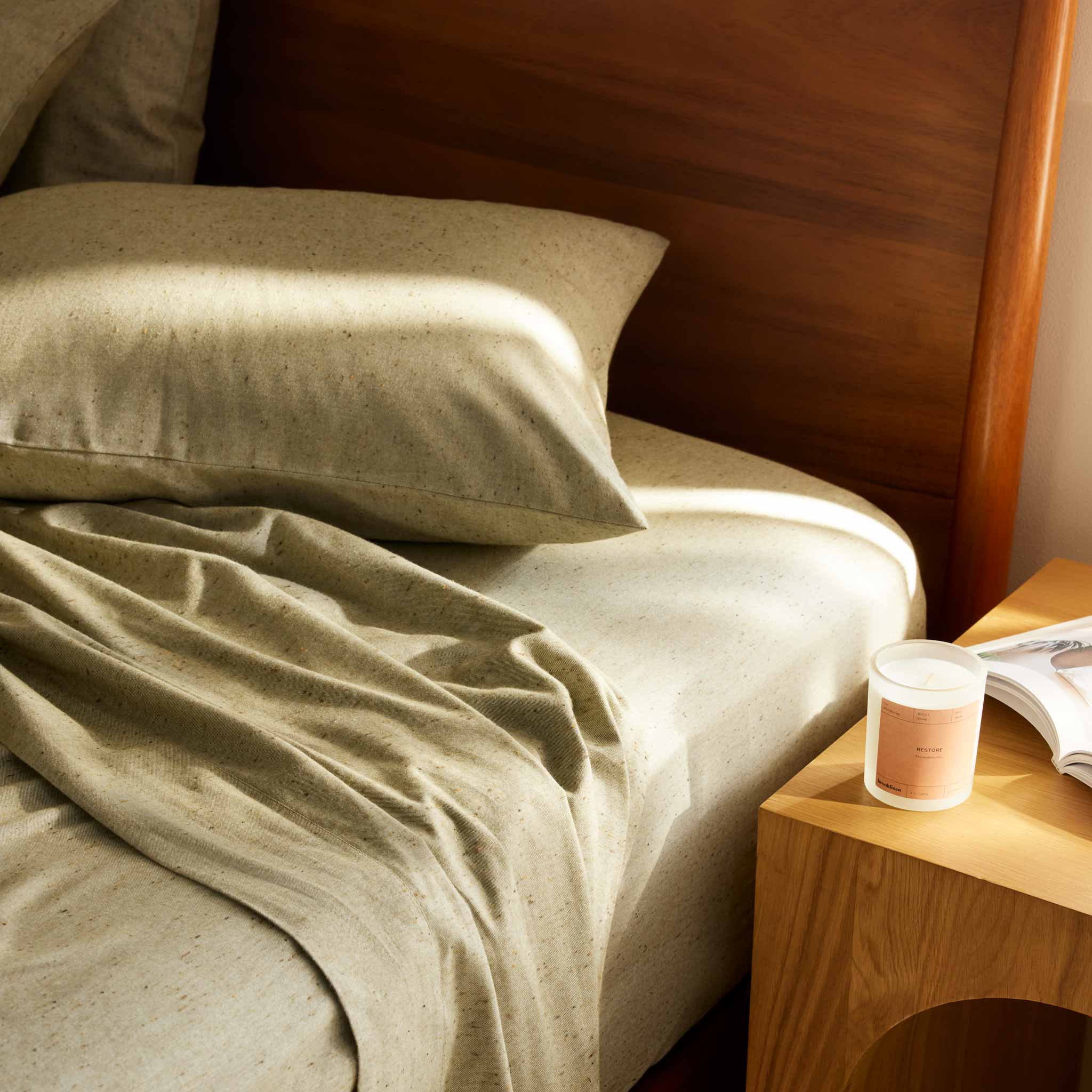 Brushed Flannel Core Sheet Set - Image 43