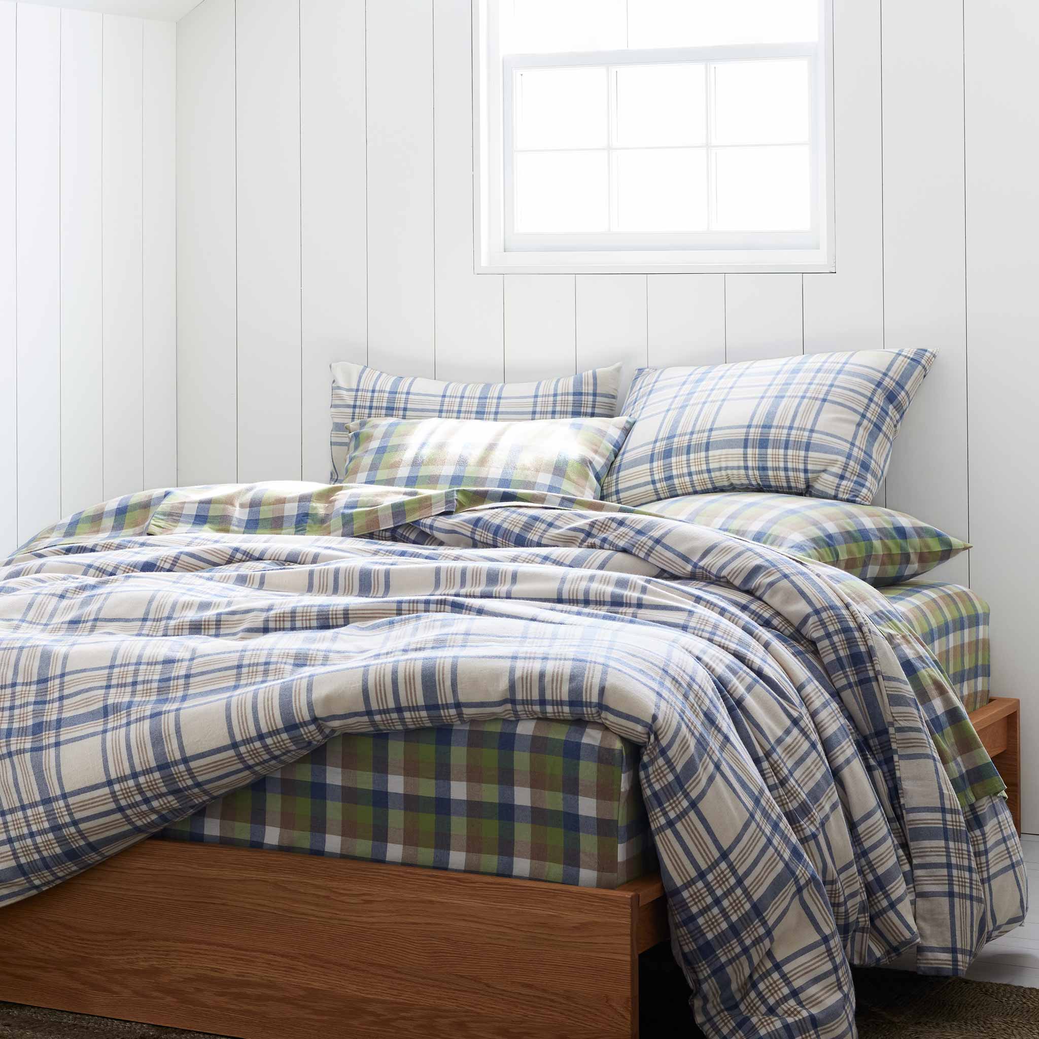 Brushed Flannel Duvet Cover - Image 34