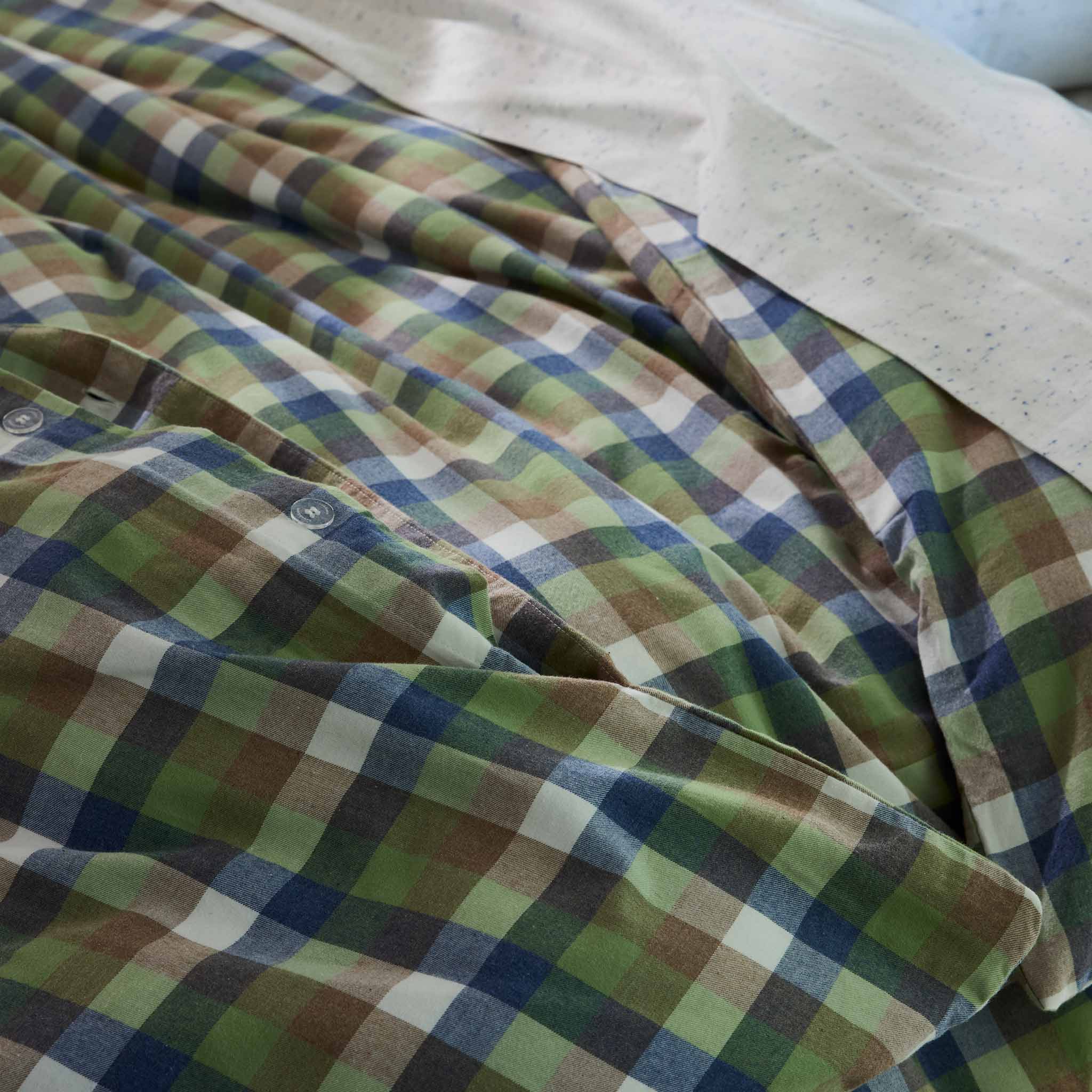 Brushed Flannel Duvet Cover - Image 38