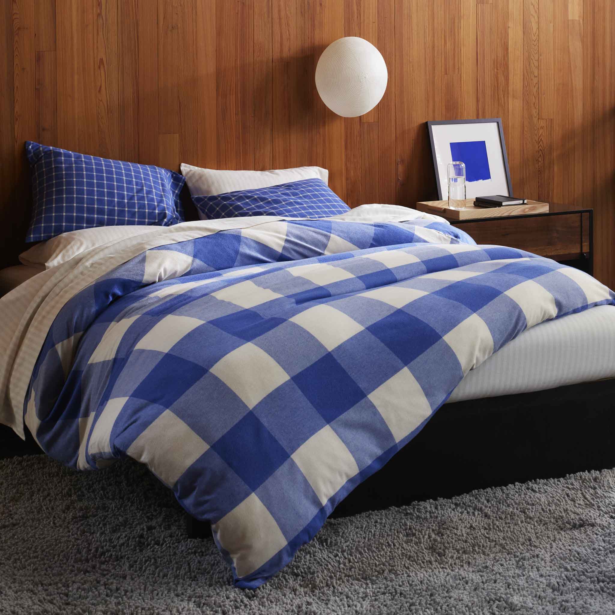 Brushed Flannel Duvet Cover - Image 6