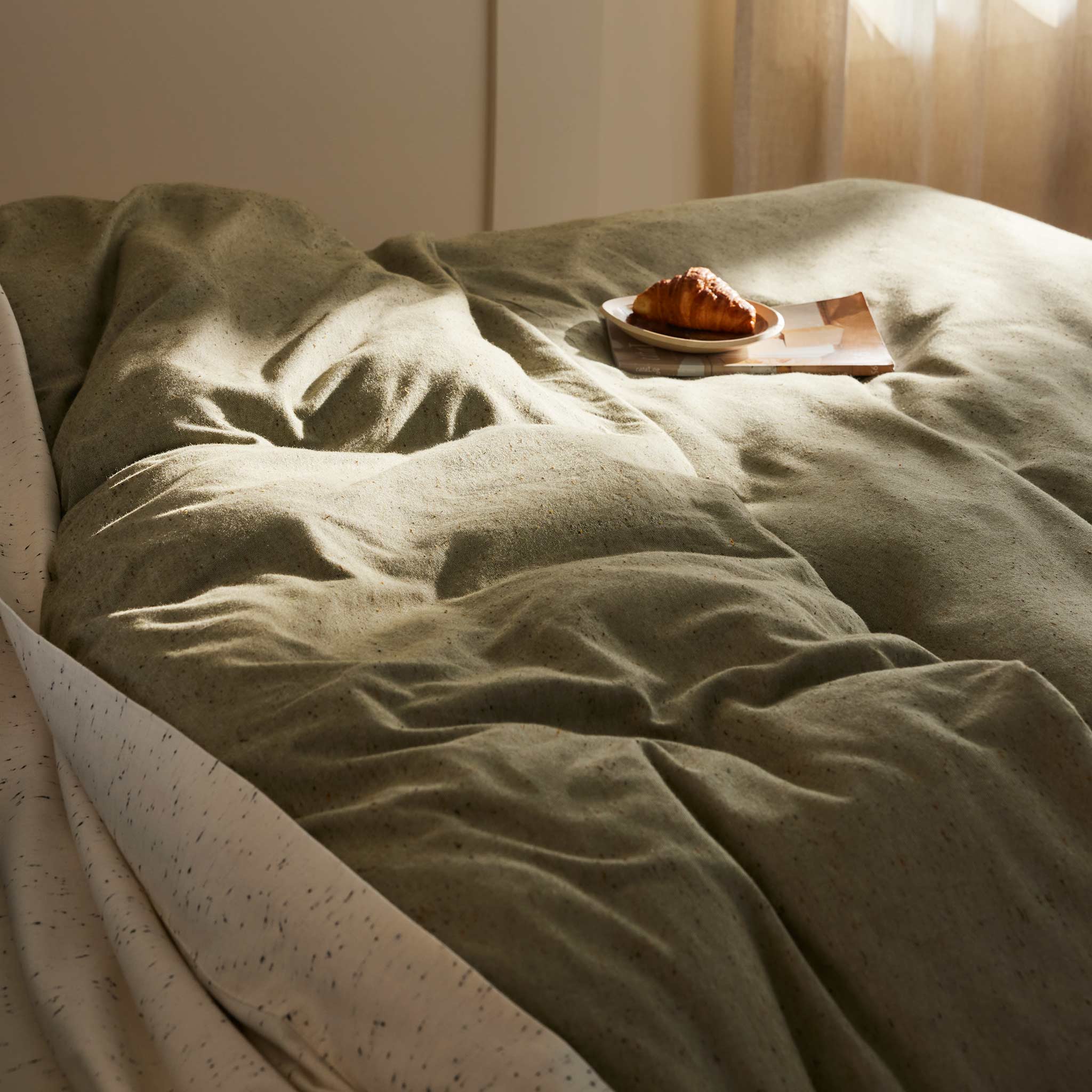 Brushed Flannel Duvet Cover - Image 66