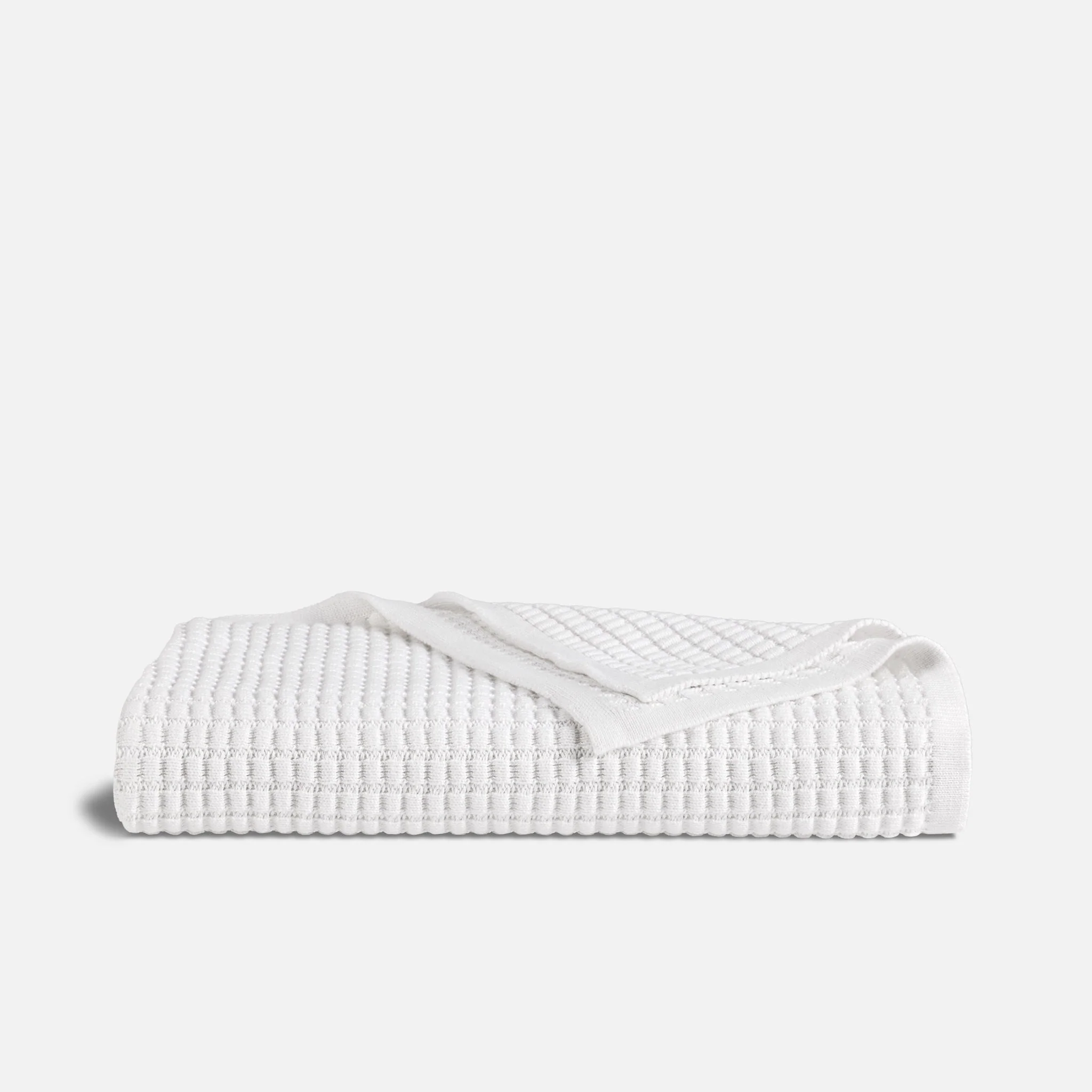 Grid Knit Cotton Throw Blanket - Last Call - Image 23