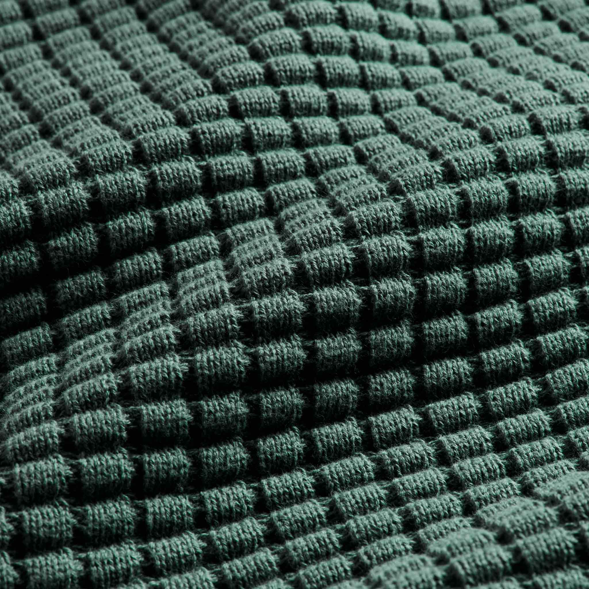 Grid Knit Cotton Throw Blanket - Last Call - Image 32