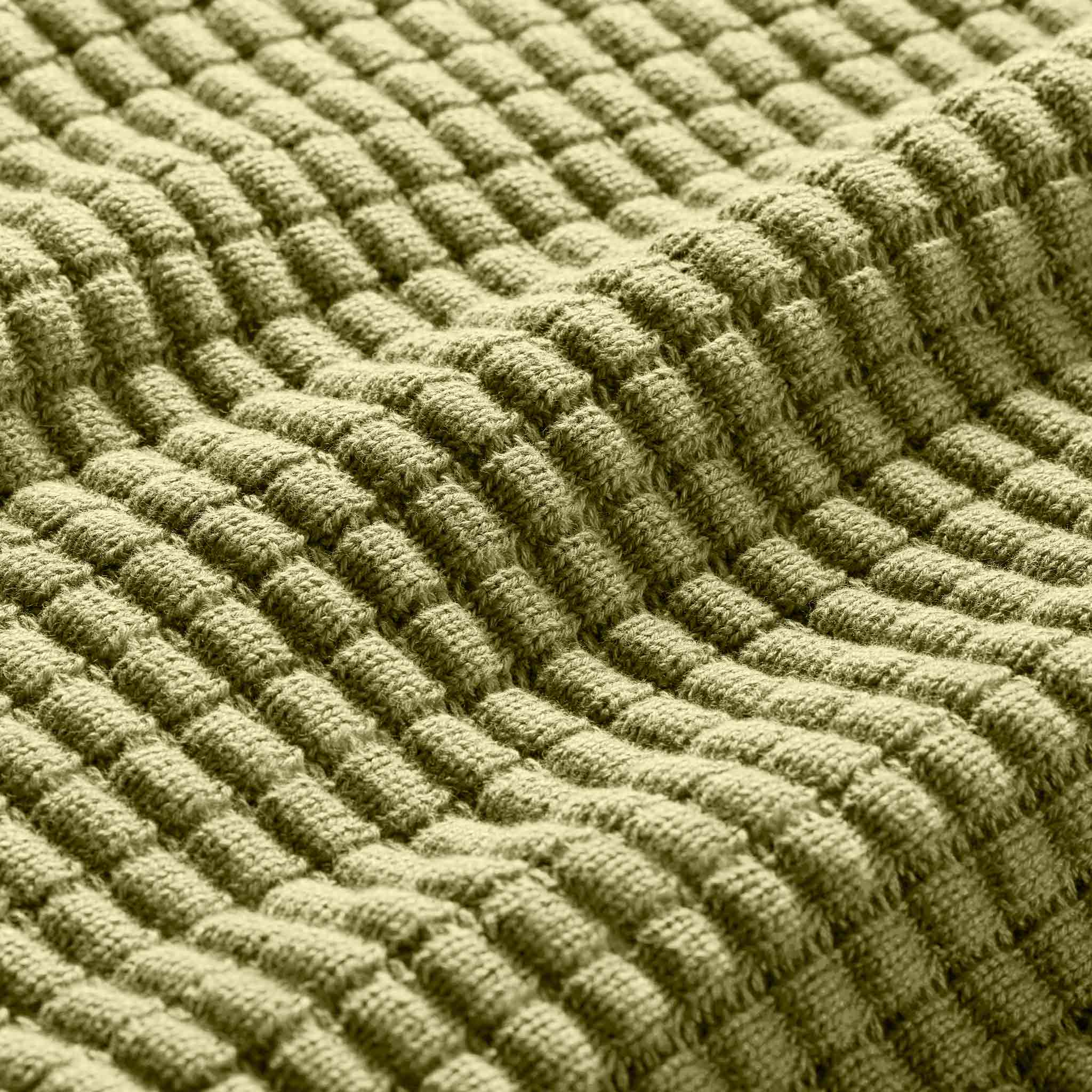 Grid Knit Cotton Throw Blanket - Last Call - Image 36
