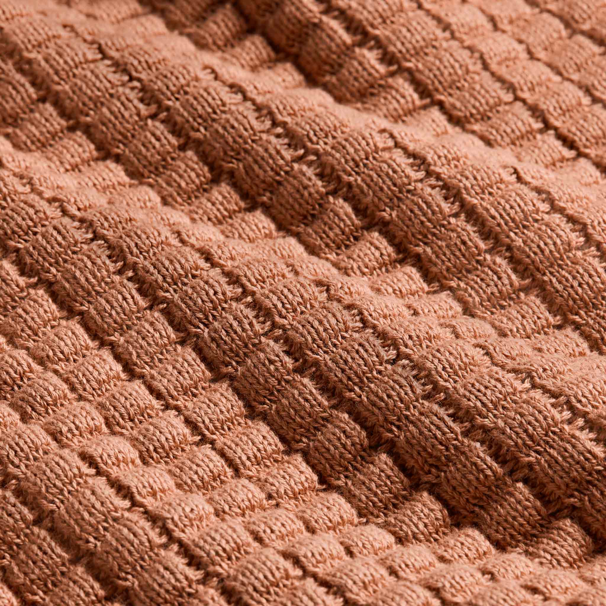 Grid Knit Cotton Throw Blanket - Last Call - Image 41