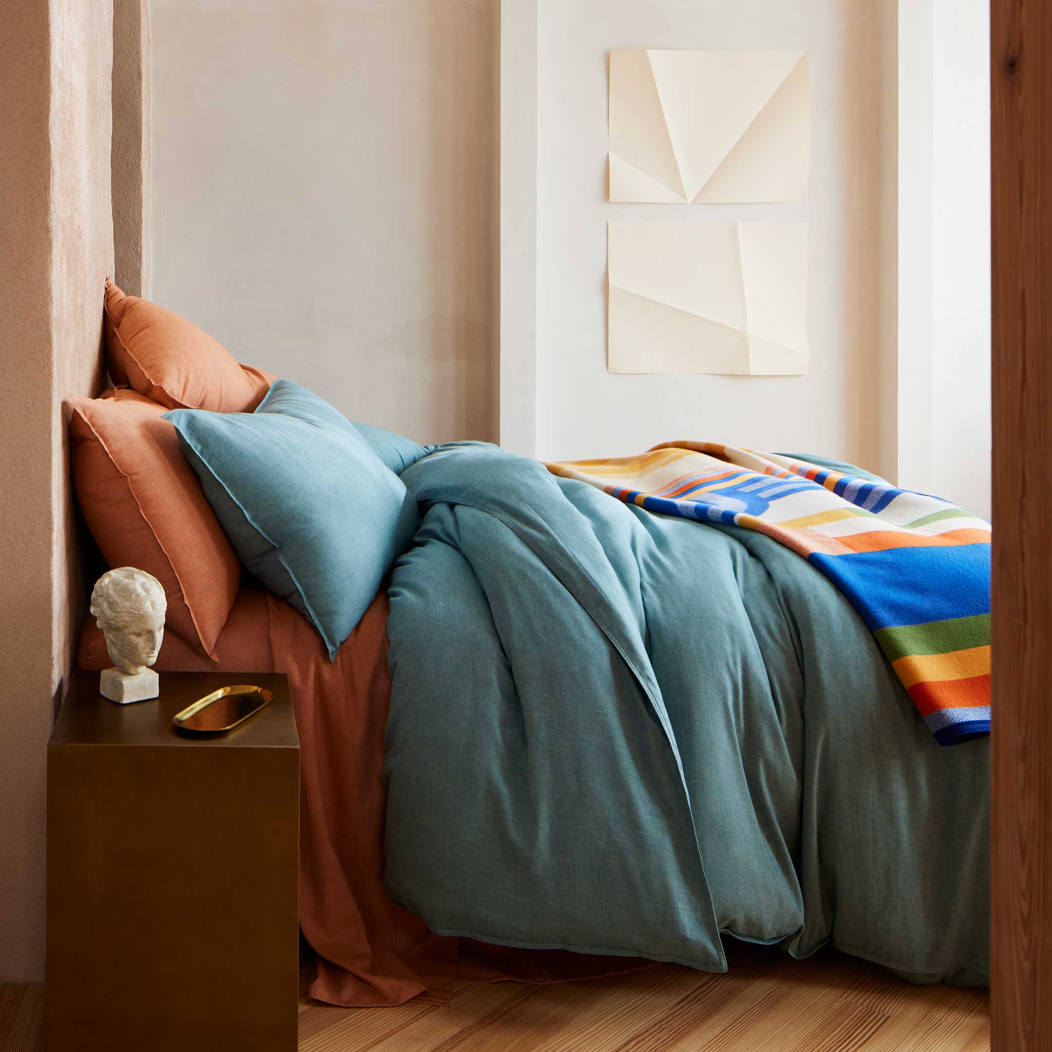 Heathered Cashmere Core Sheet Set - Last Call - Image 25
