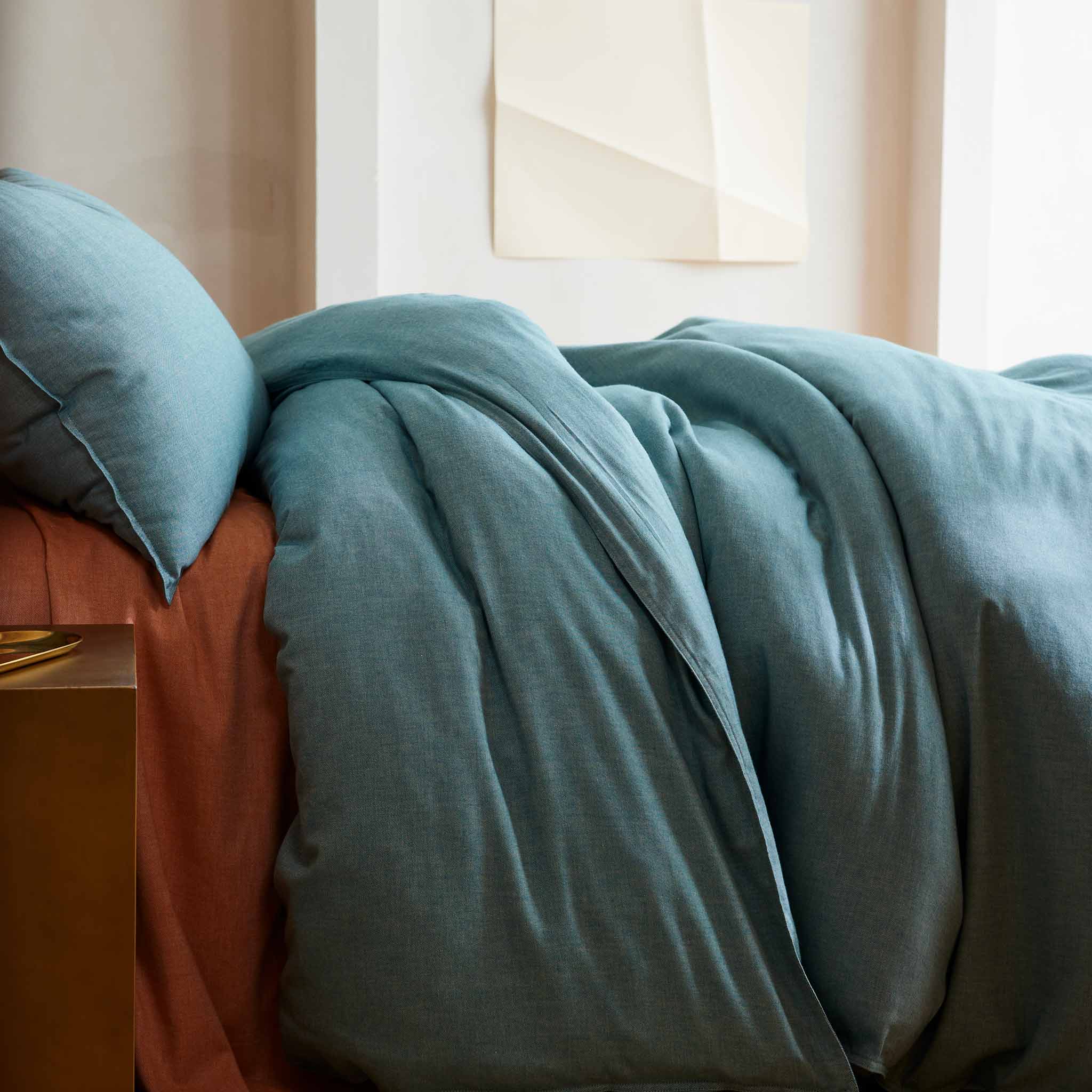 Heathered Cashmere Duvet Cover - Image 38