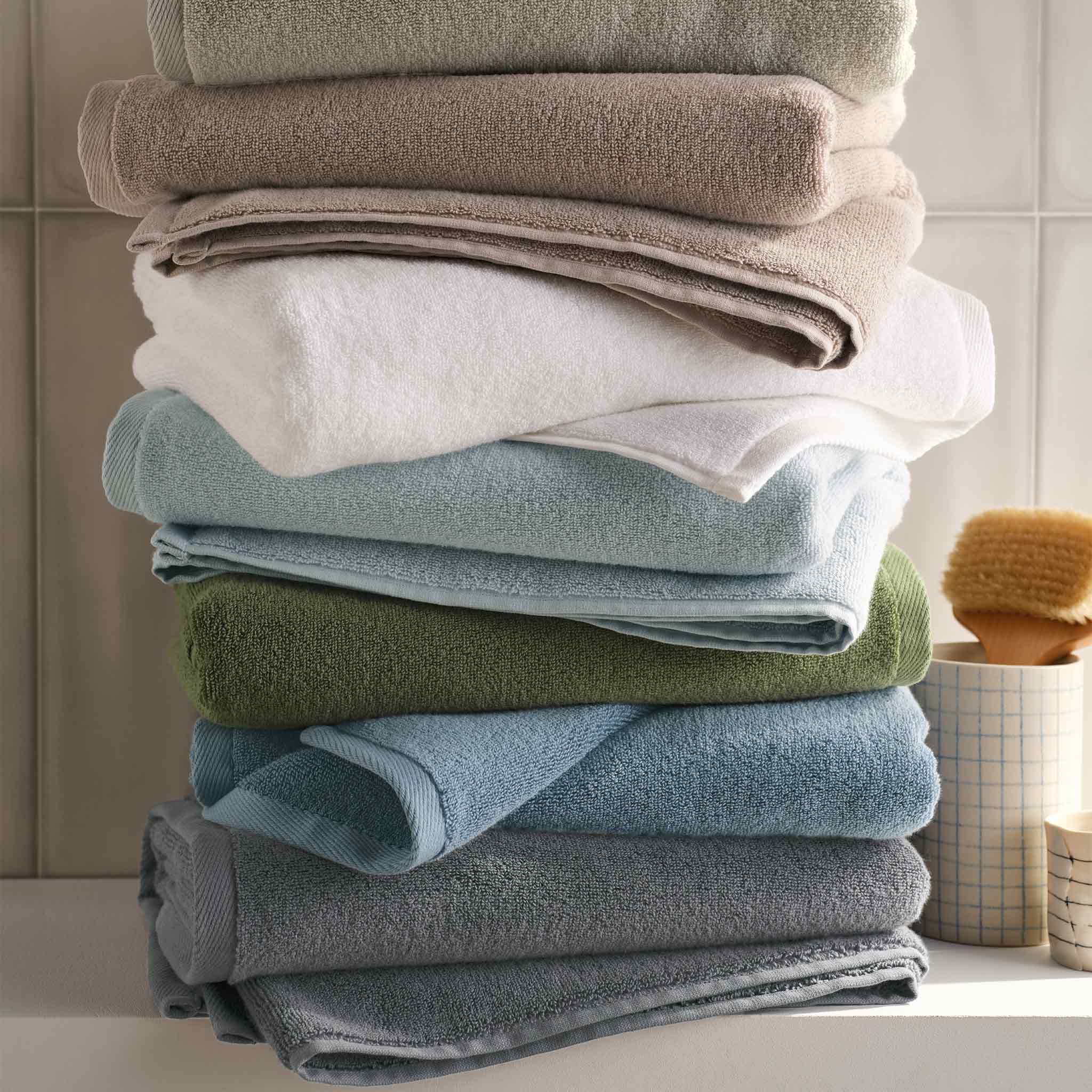 Plush Turkish Cotton Set of 4 Bath Towel Bundle - Image 34