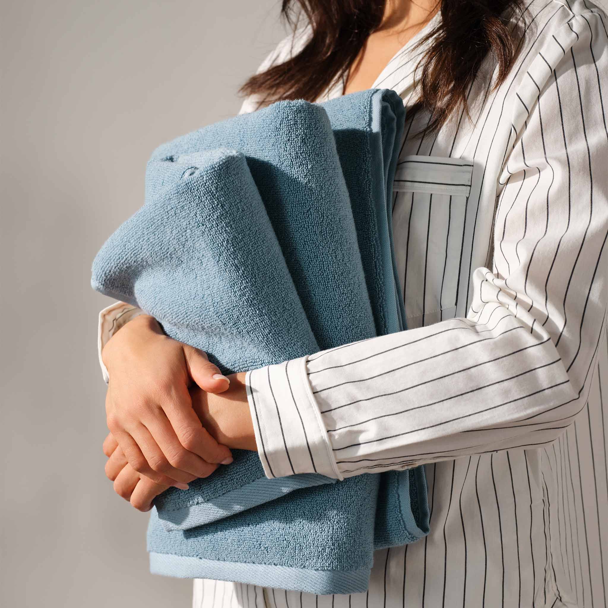 Plush Turkish Cotton Set of 4 Bath Towel Bundle - Image 44