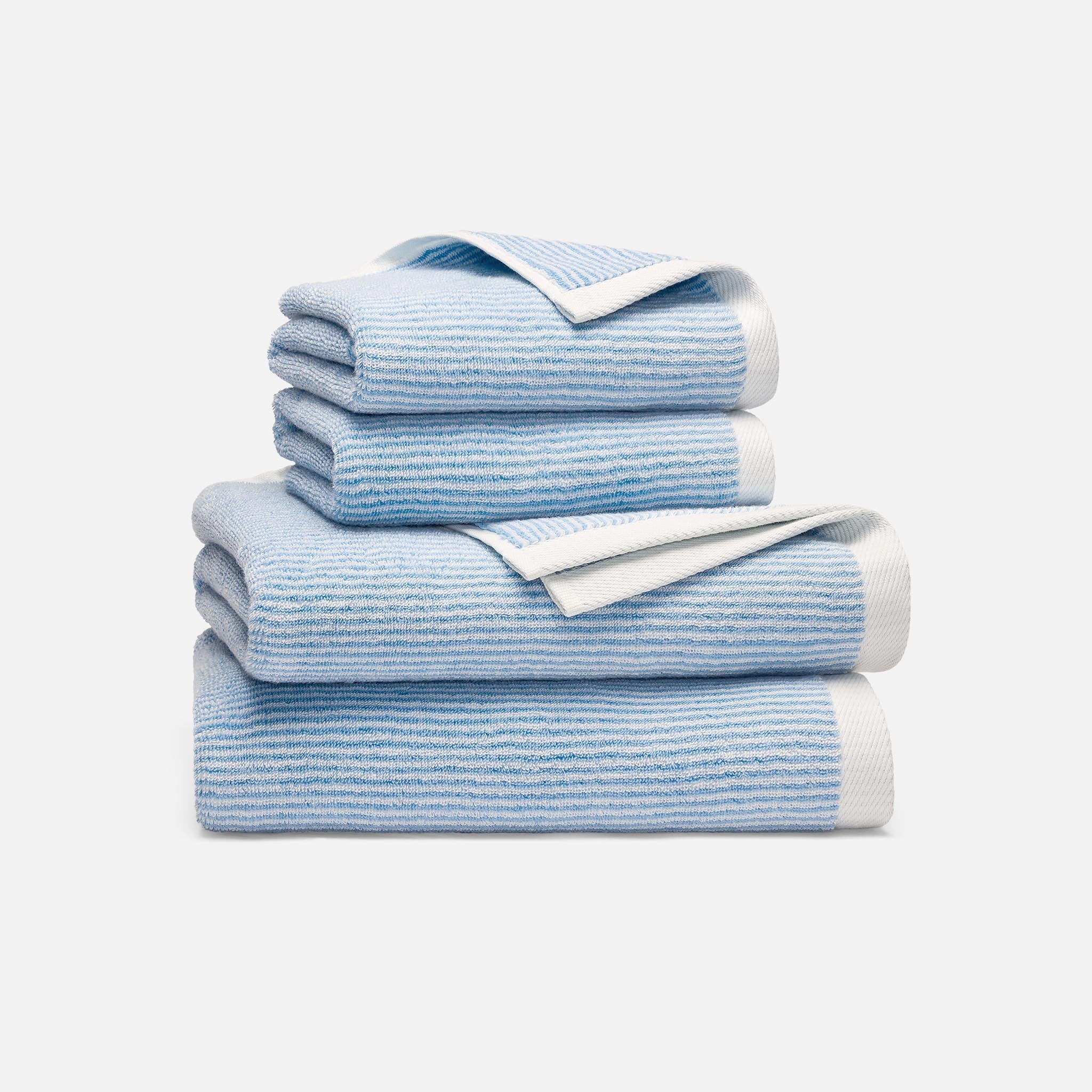 Plush Turkish Cotton Bath Towel Bundle - Image 55