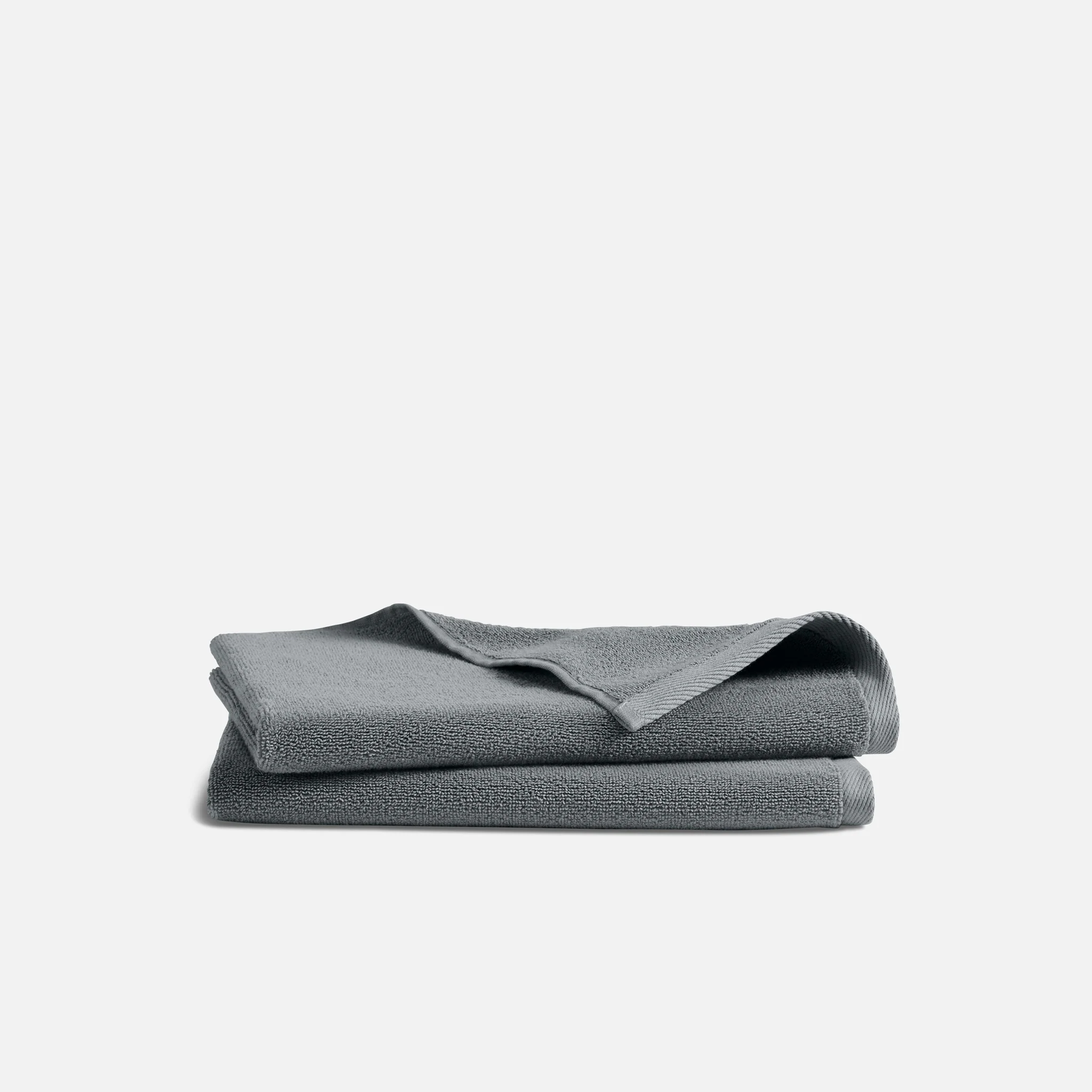 Plush Turkish Cotton Hand Towels Set of 2 - Last Call - Image 4
