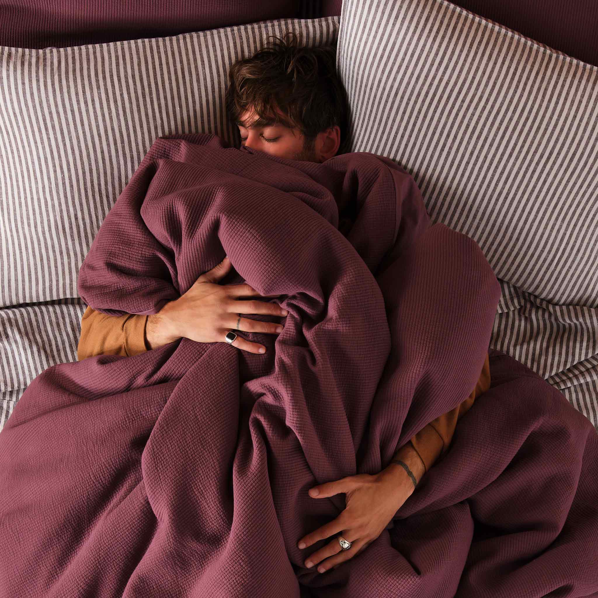 Ribbed Matelasse Duvet Cover - Image 25