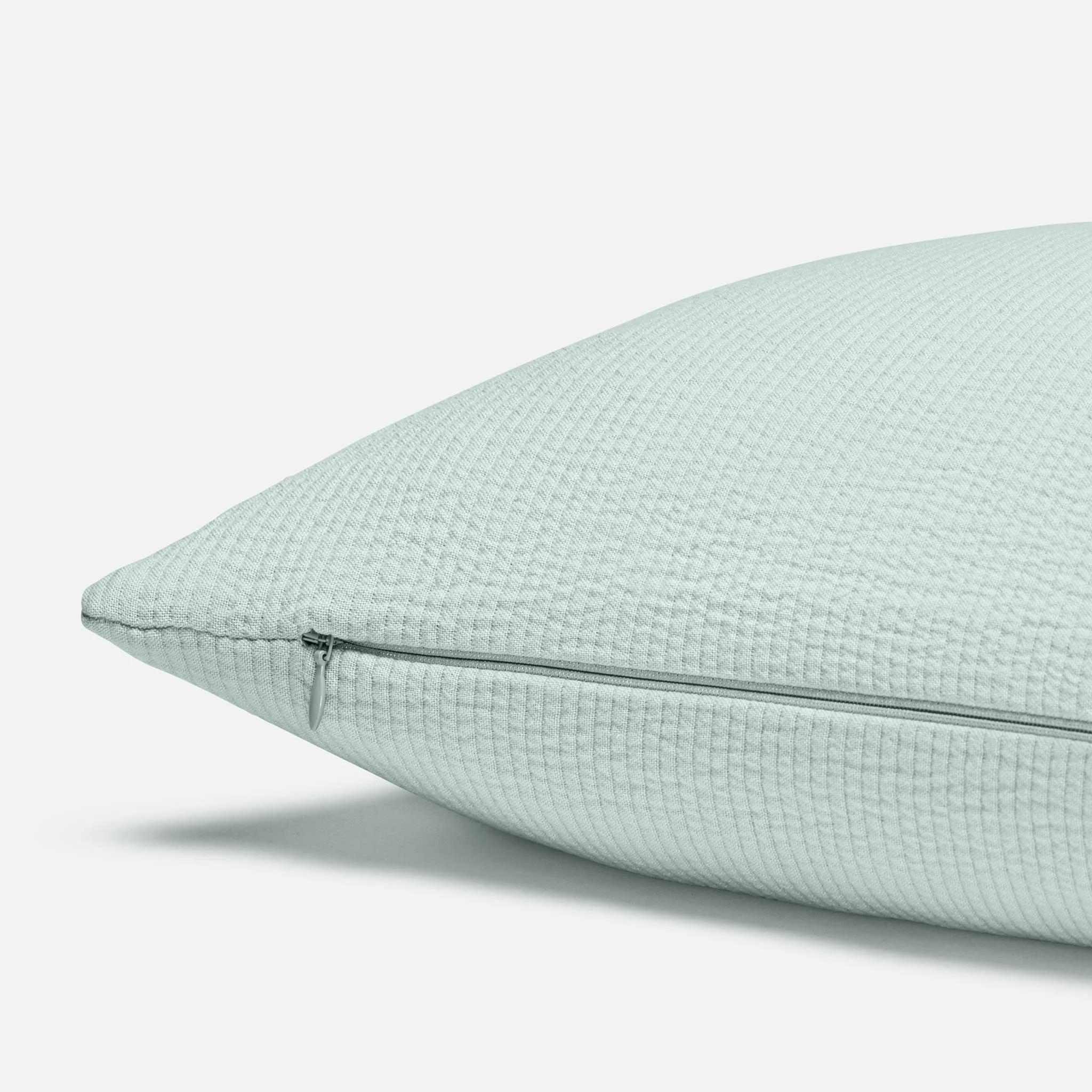 Ribbed Matelasse Lumbar Pillow Cover - Image 10