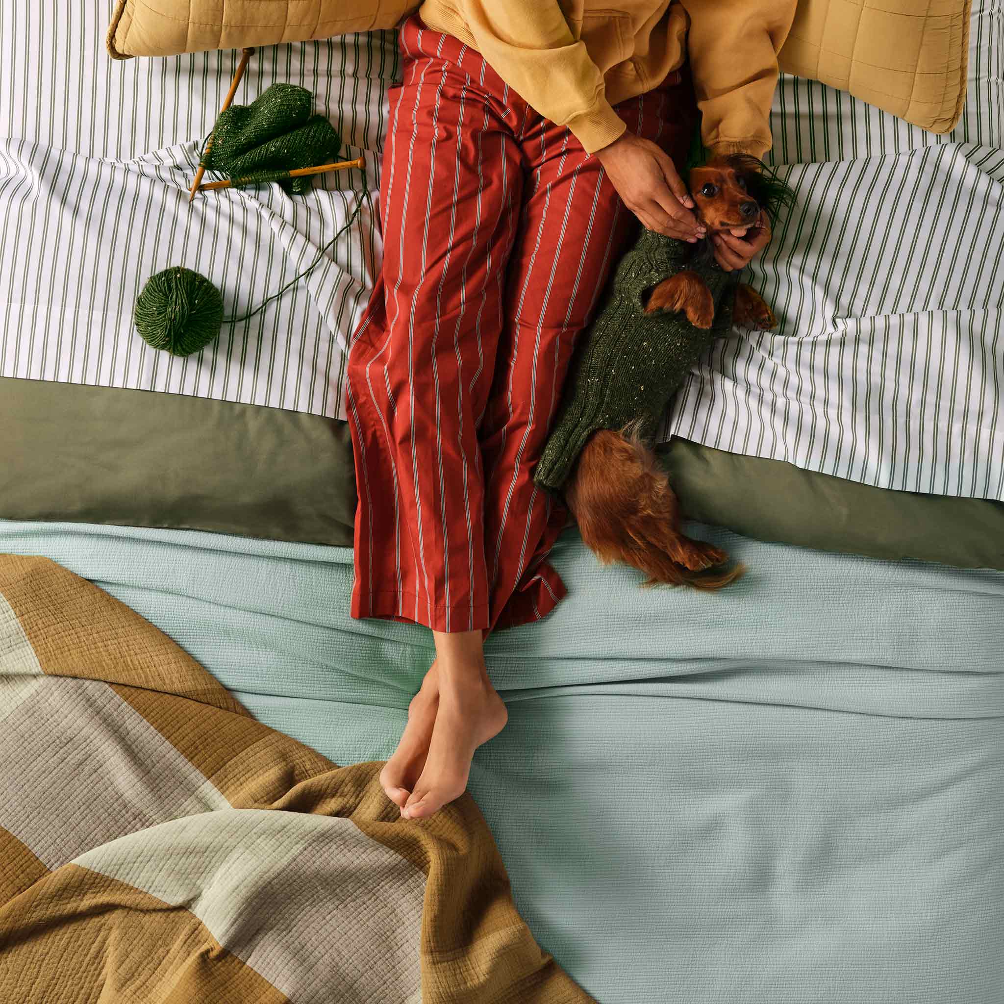 Ribbed Matelasse Quilt Set - Image 47