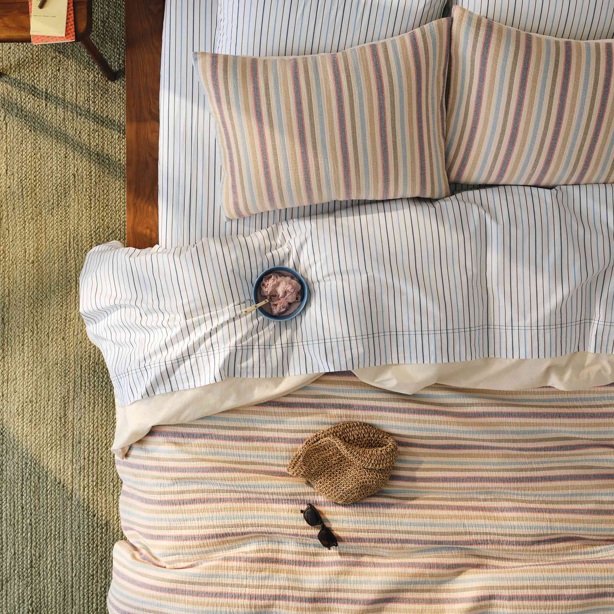 Sunwashed Stripe Duvet Cover - Image 5