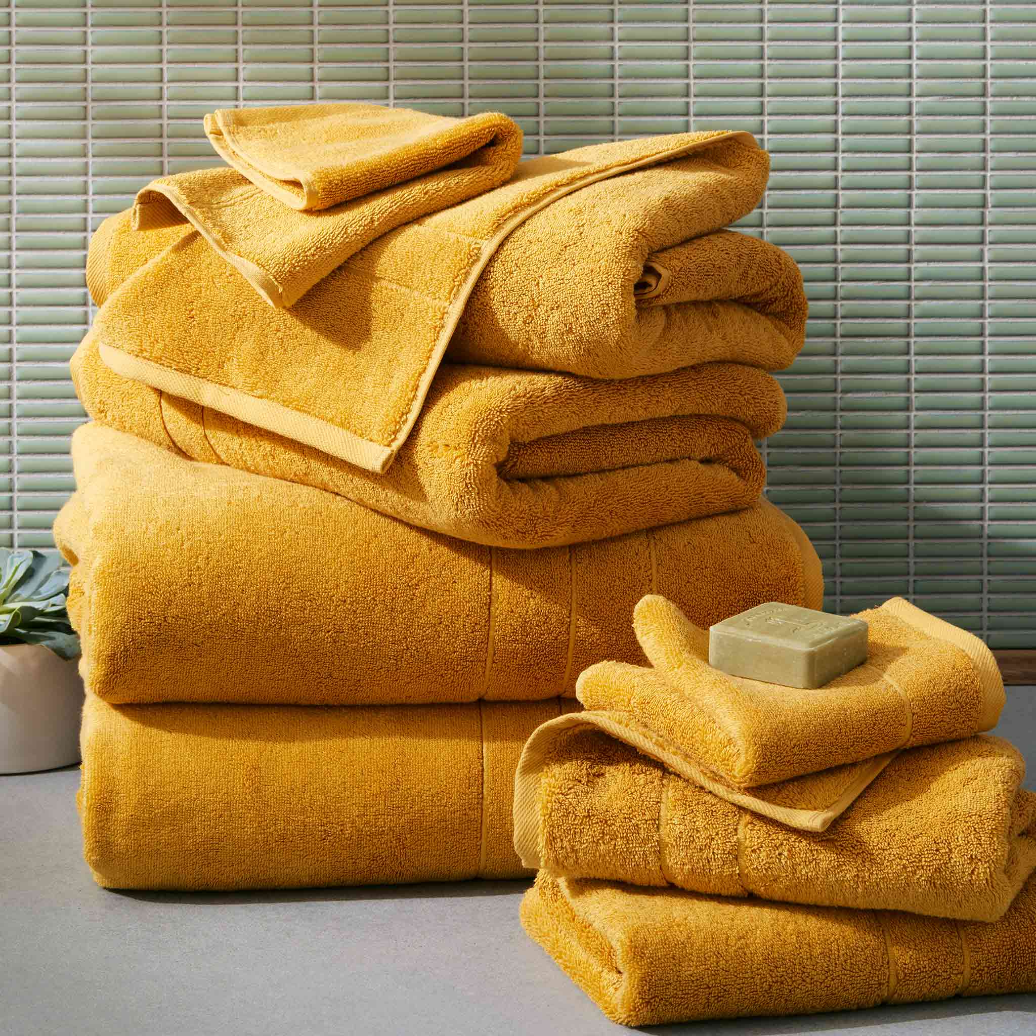 Super-Plush Turkish Cotton Bath Towels Set of 2 - Last Call - Image 20
