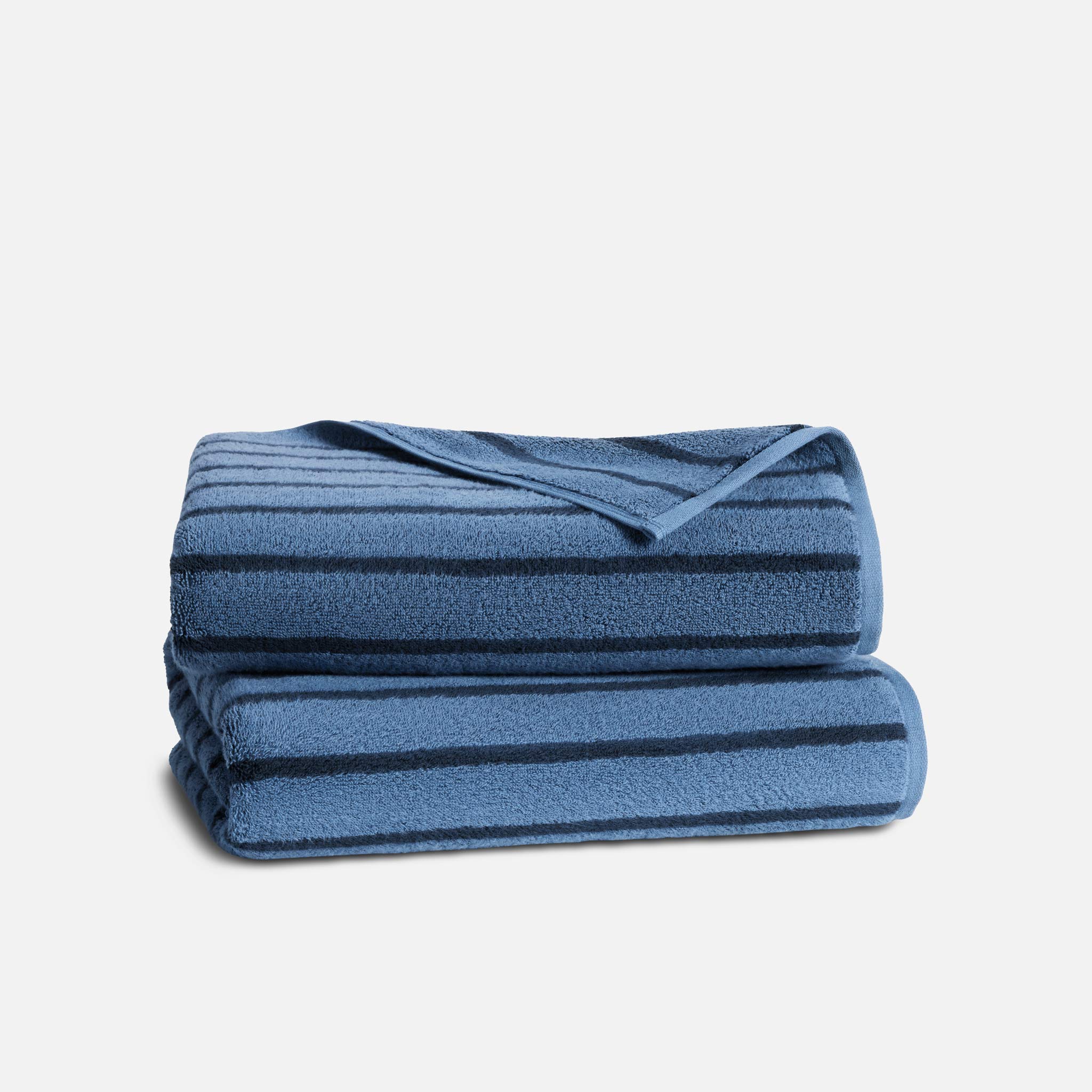 Super-Plush Turkish Cotton Bath Towels Set of 2 - Last Call - Image 3