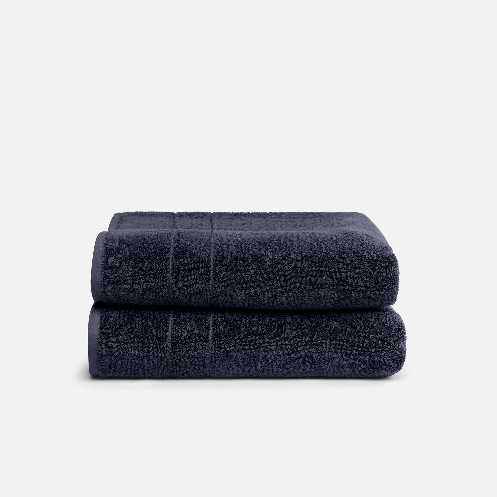 Super-Plush Turkish Cotton Bath Towels Set of 2 - Last Call - Image 4