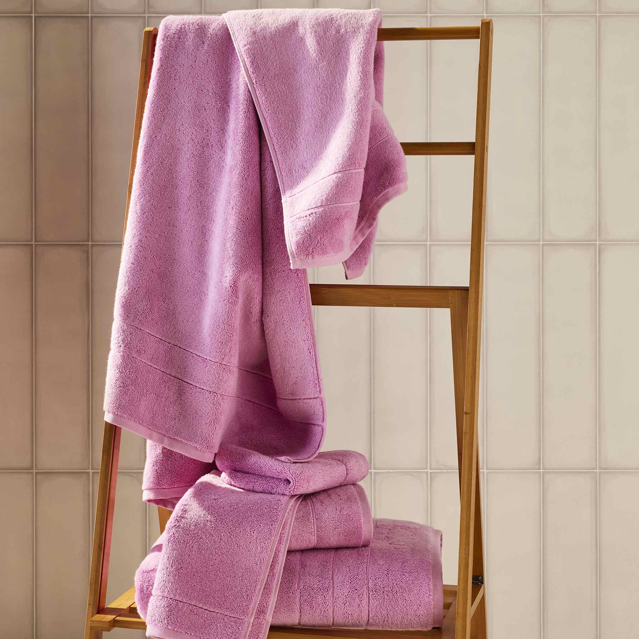 Super-Plush Turkish Cotton Bath Towels Set of 2 - Last Call - Image 40