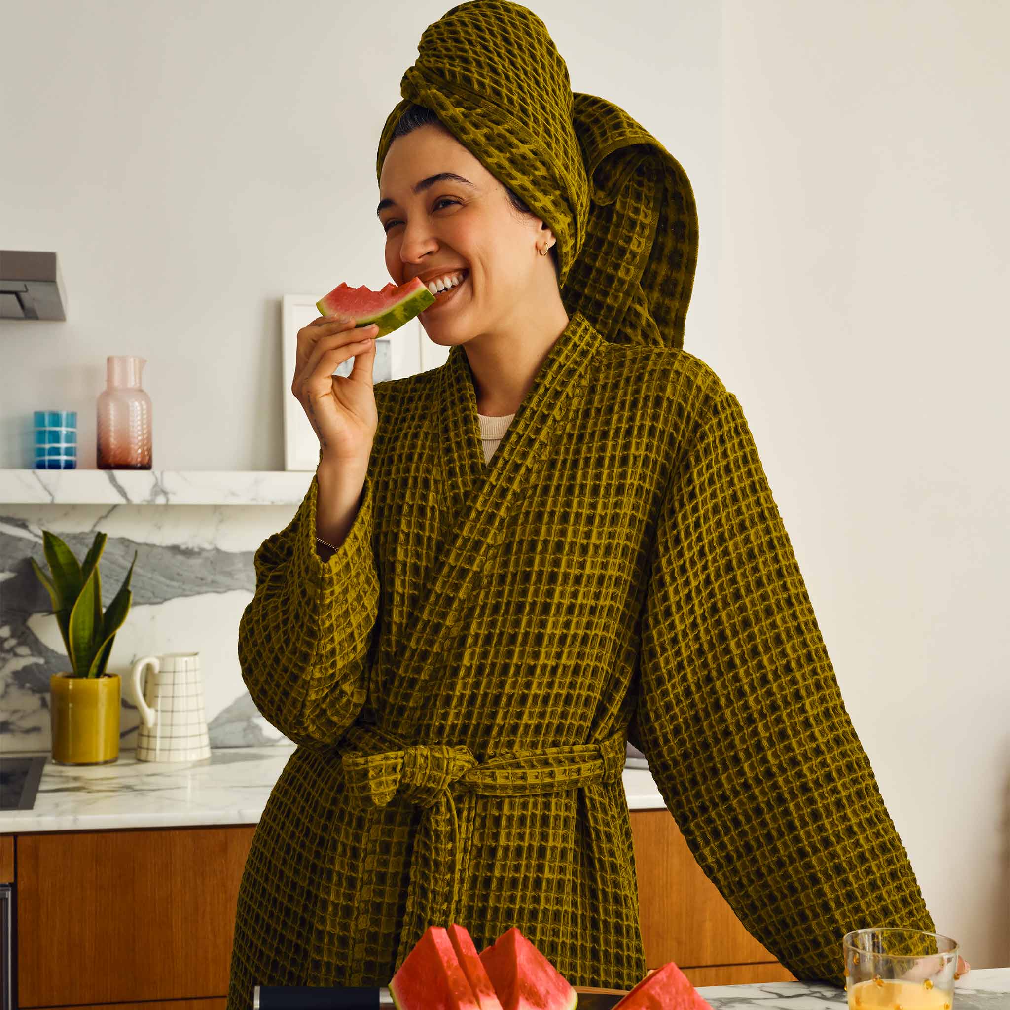 Dreamweave Waffle Robe - Image 58