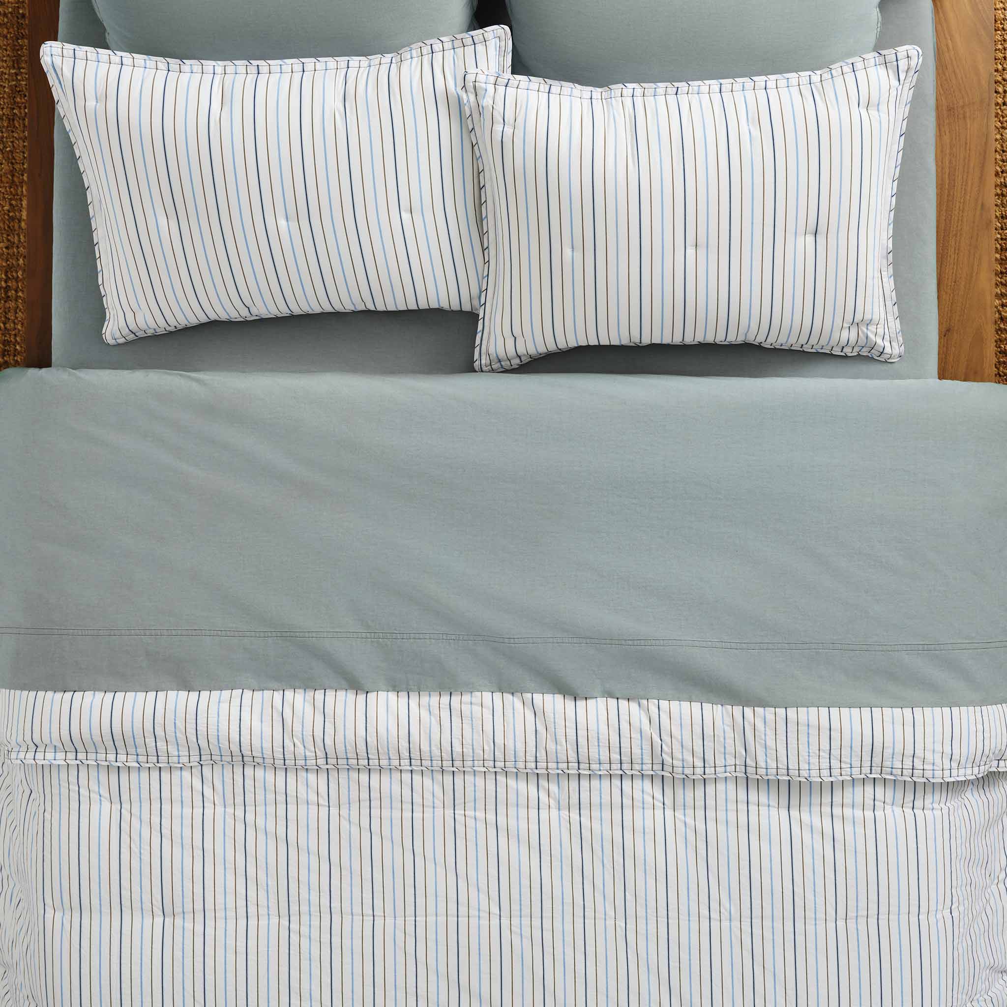 Washed Classic Percale Comforter - Image 29