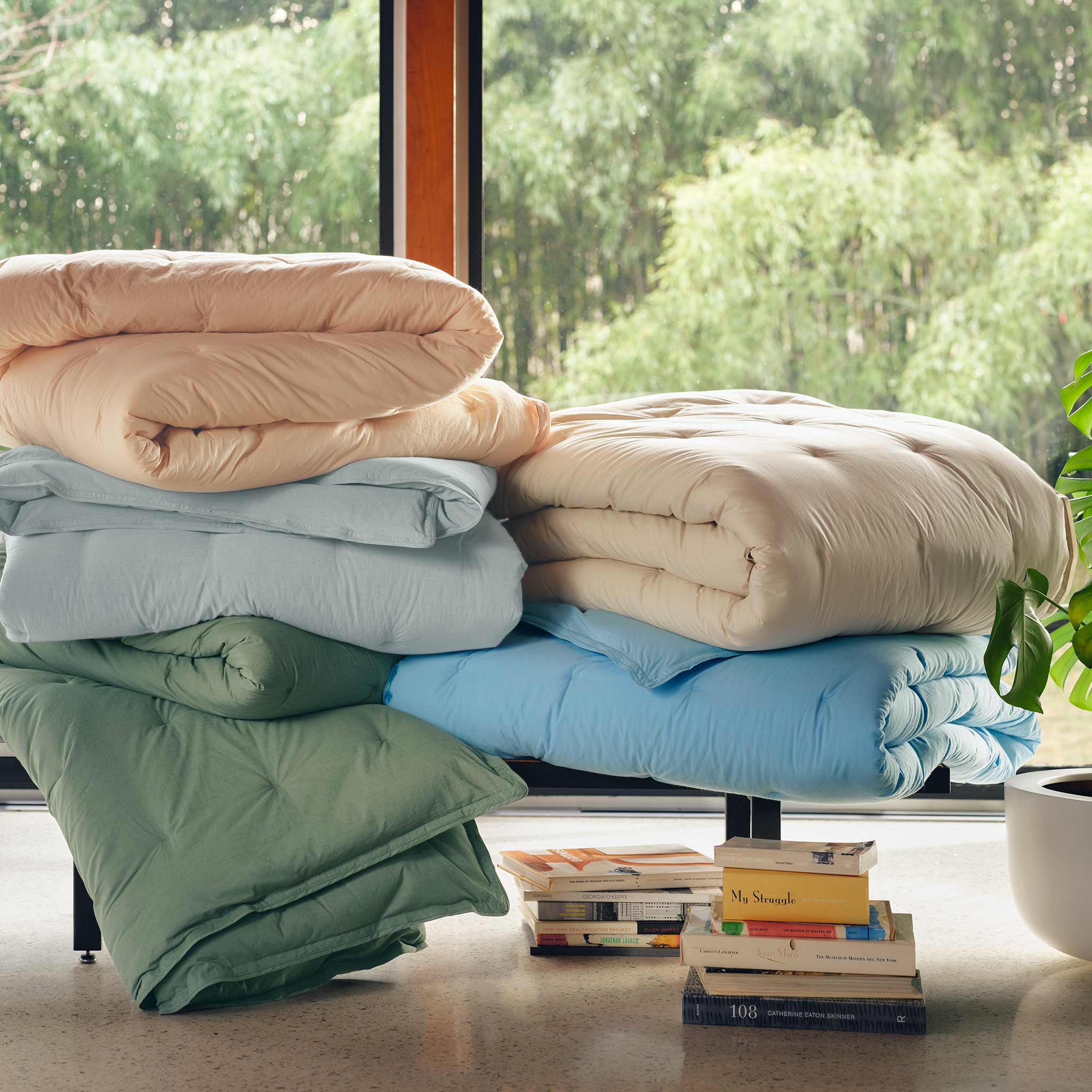 Washed Classic Percale Comforter Set - Image 22