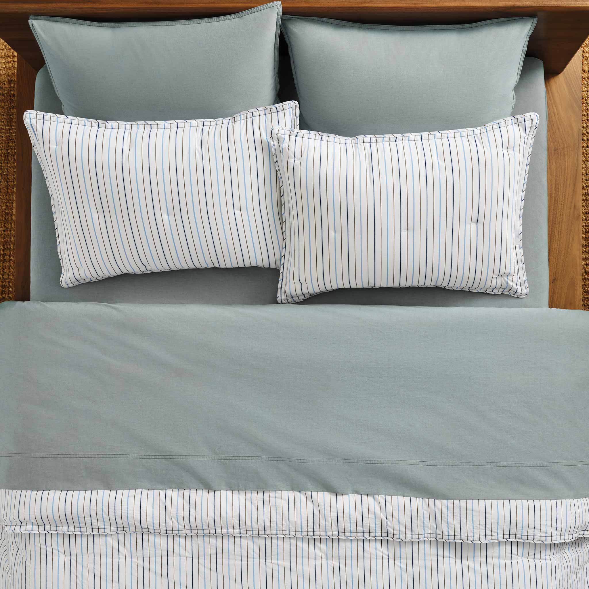 Washed Classic Percale Core Sheet Set - Image 77