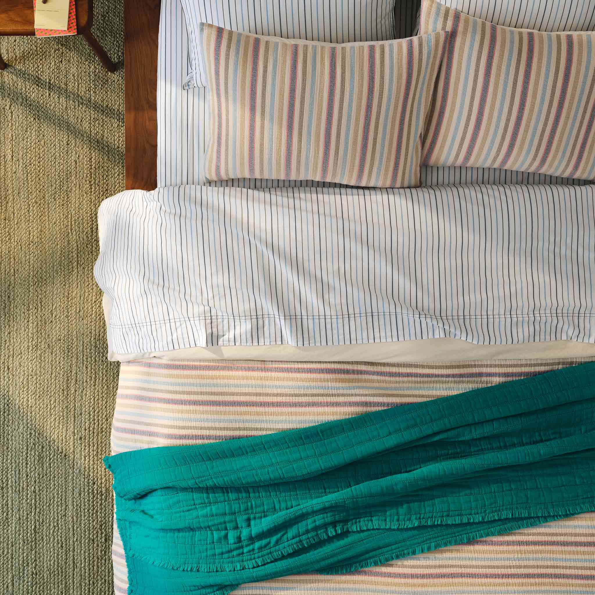 Washed Classic Percale Core Sheet Set - Image 79