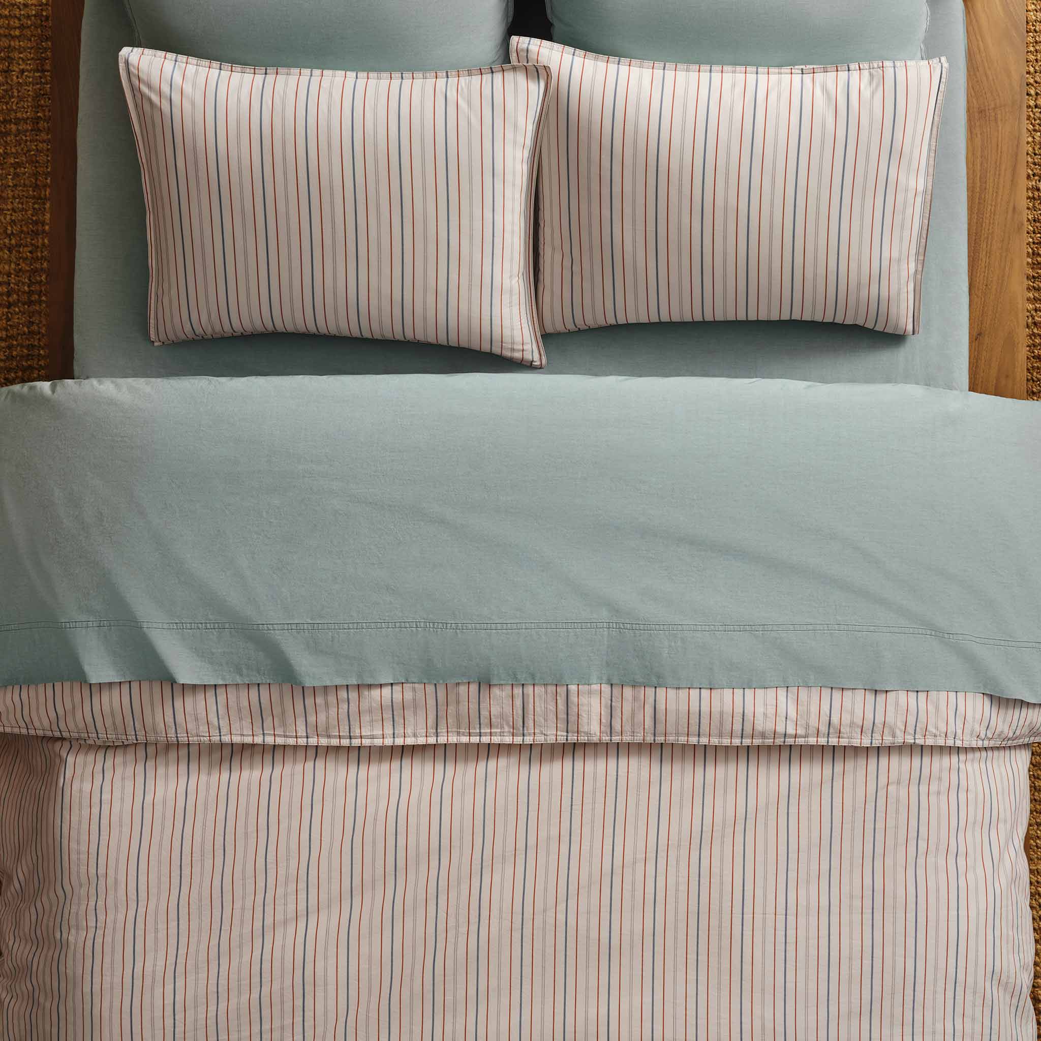 Washed Classic Percale Core Sheet Set - Image 82