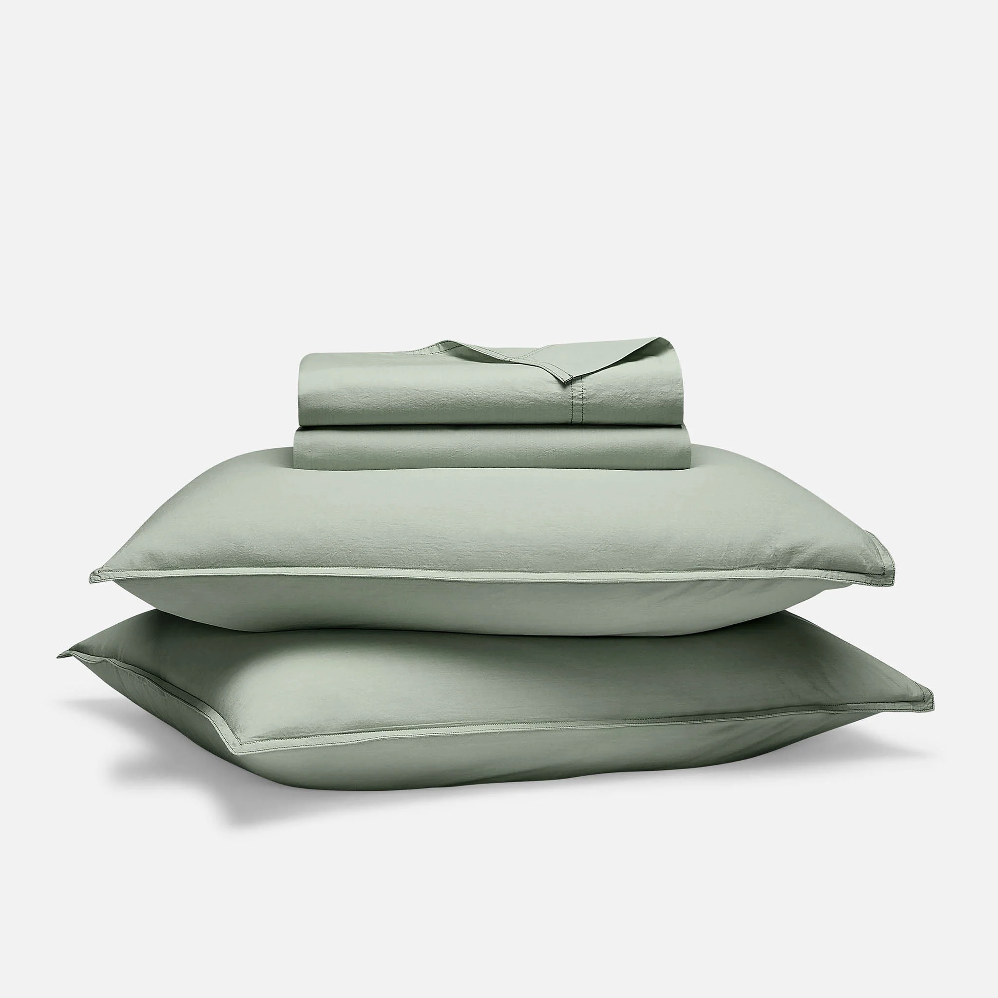 Washed Classic Percale Core Sheet Set - Image 49