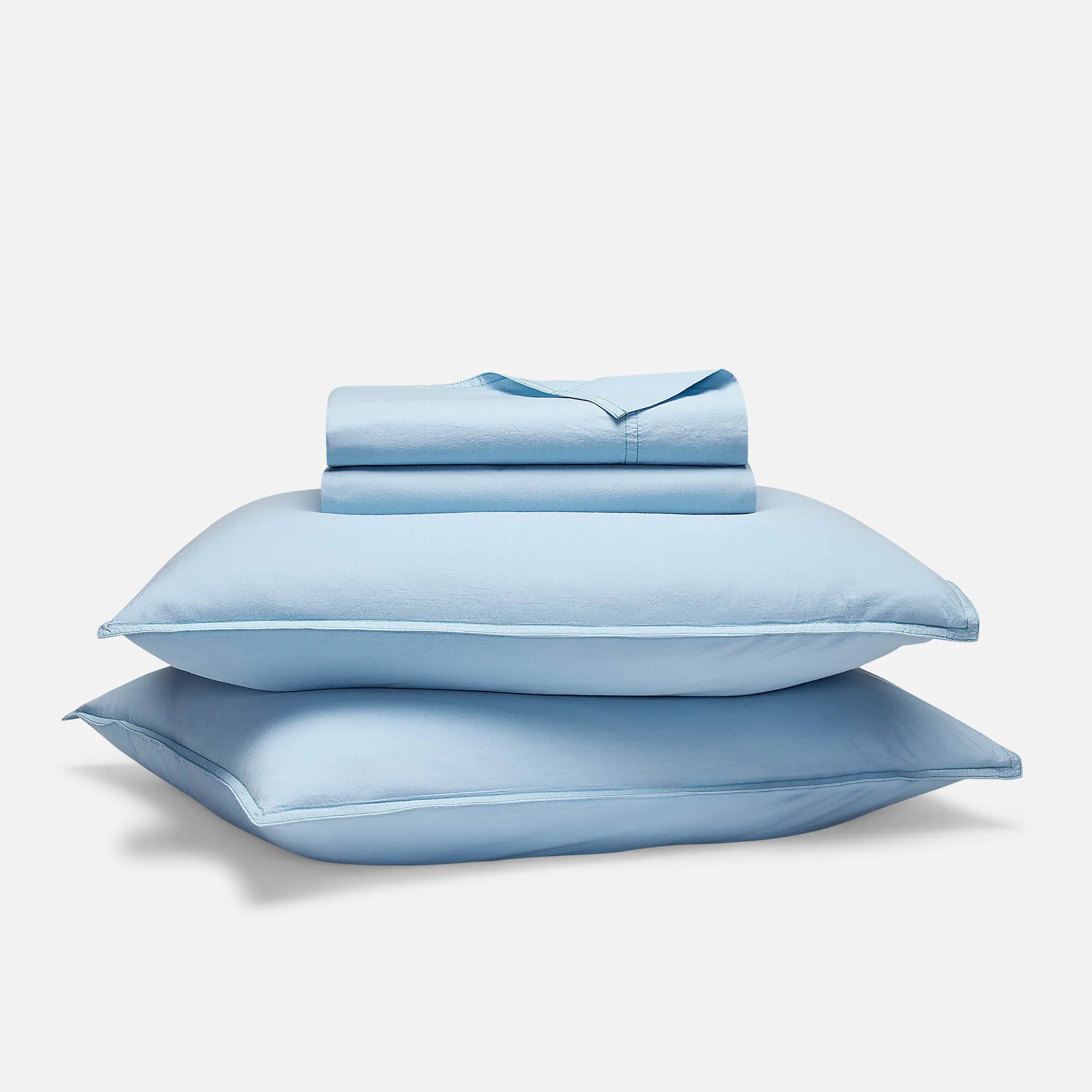 Washed Classic Percale Core Sheet Set - Image 55